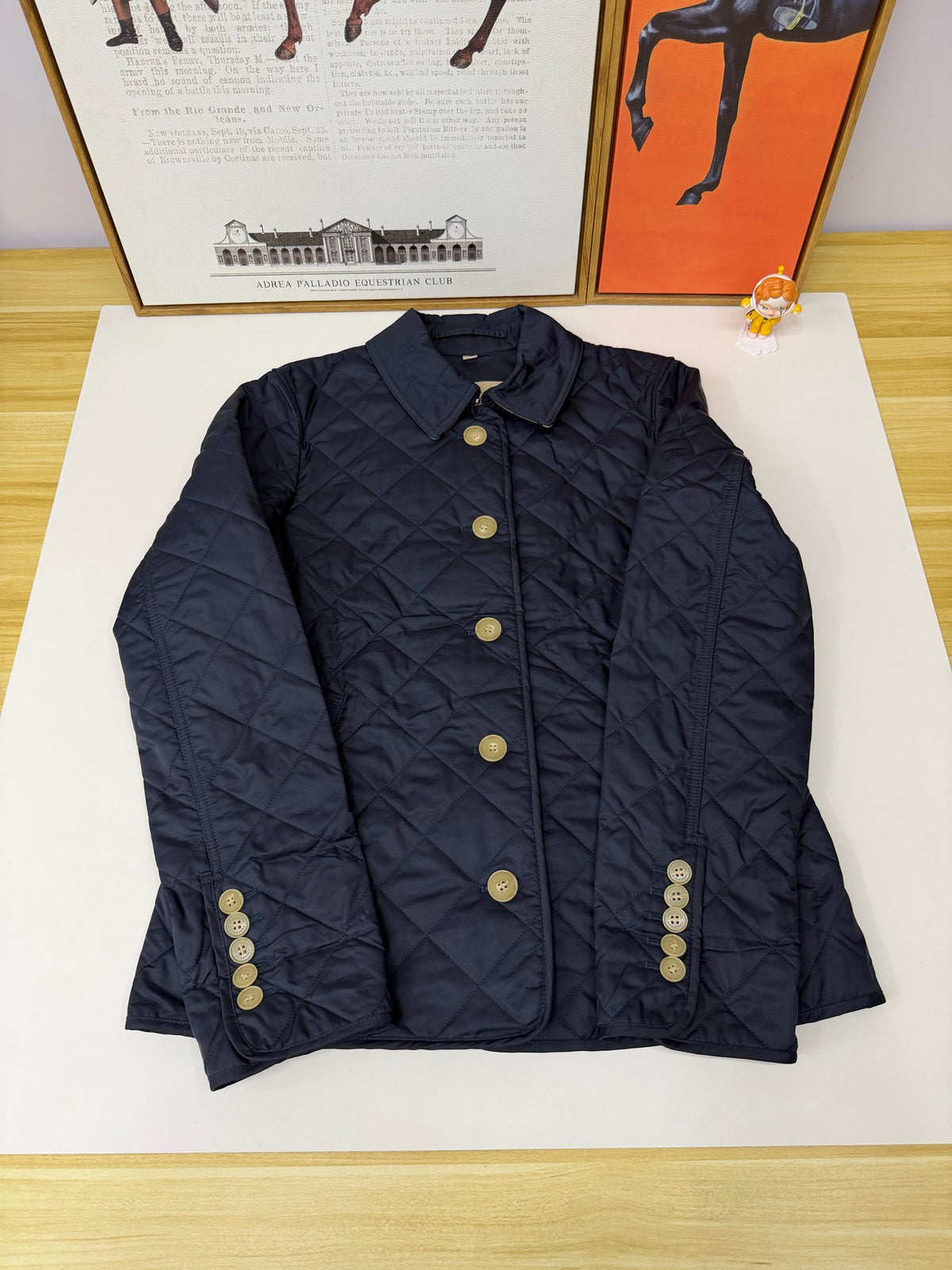 Burberry - Other - Polyester - Navy - (M)