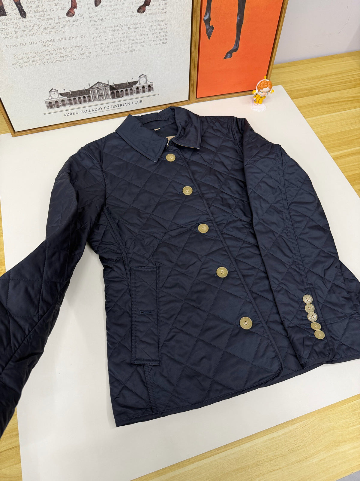 Burberry - Other - Polyester - Navy - (M)