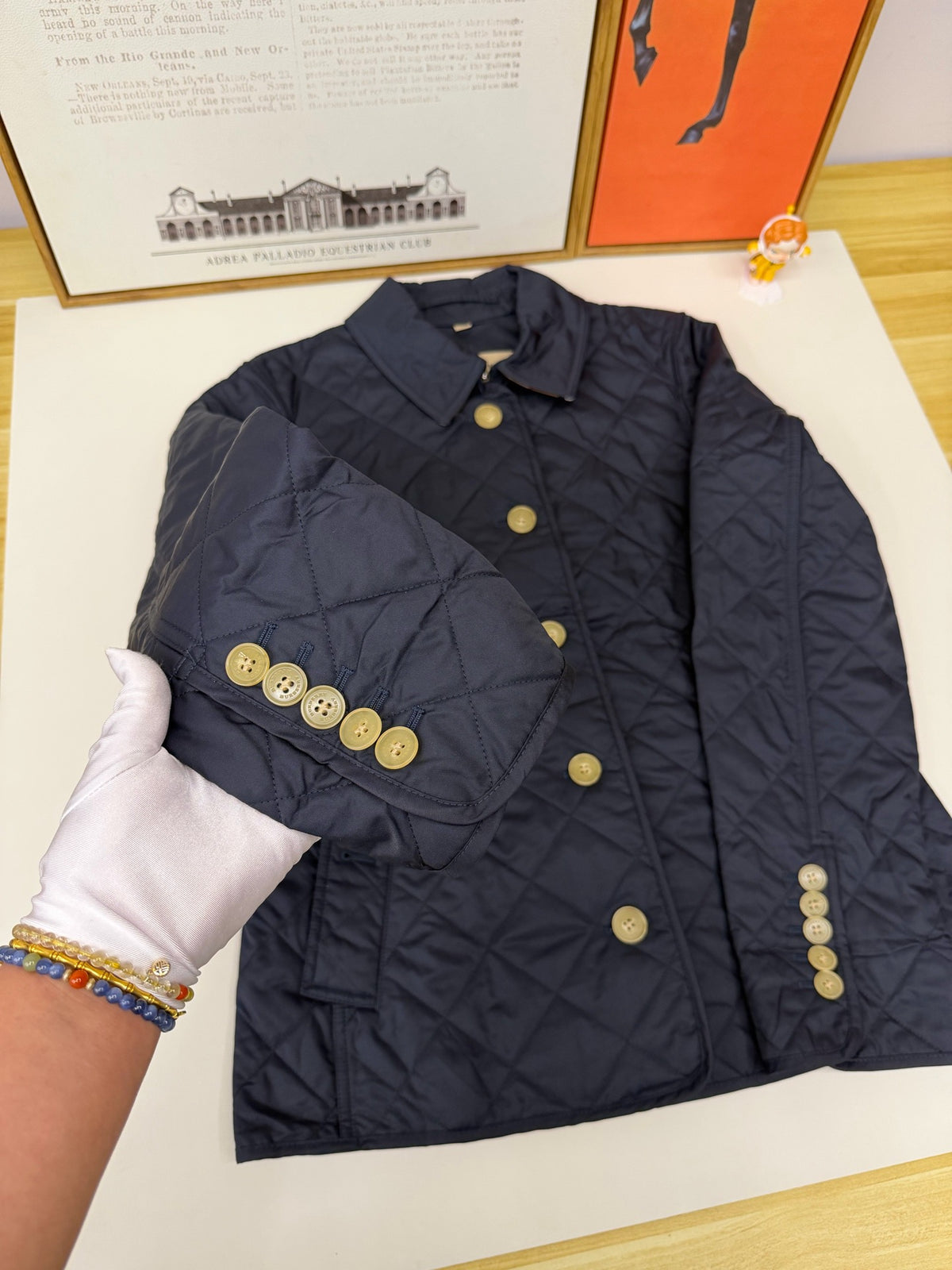 Burberry - Other - Polyester - Navy - (M)