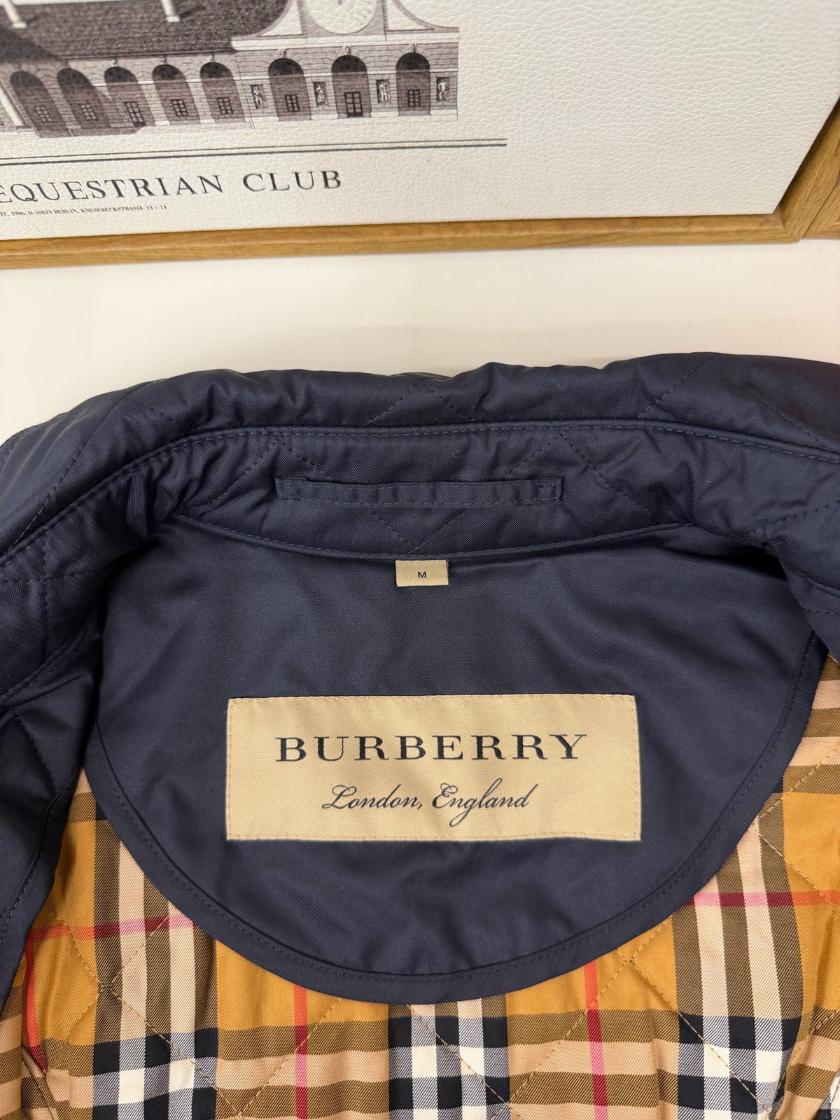 Burberry - Other - Polyester - Navy - (M)