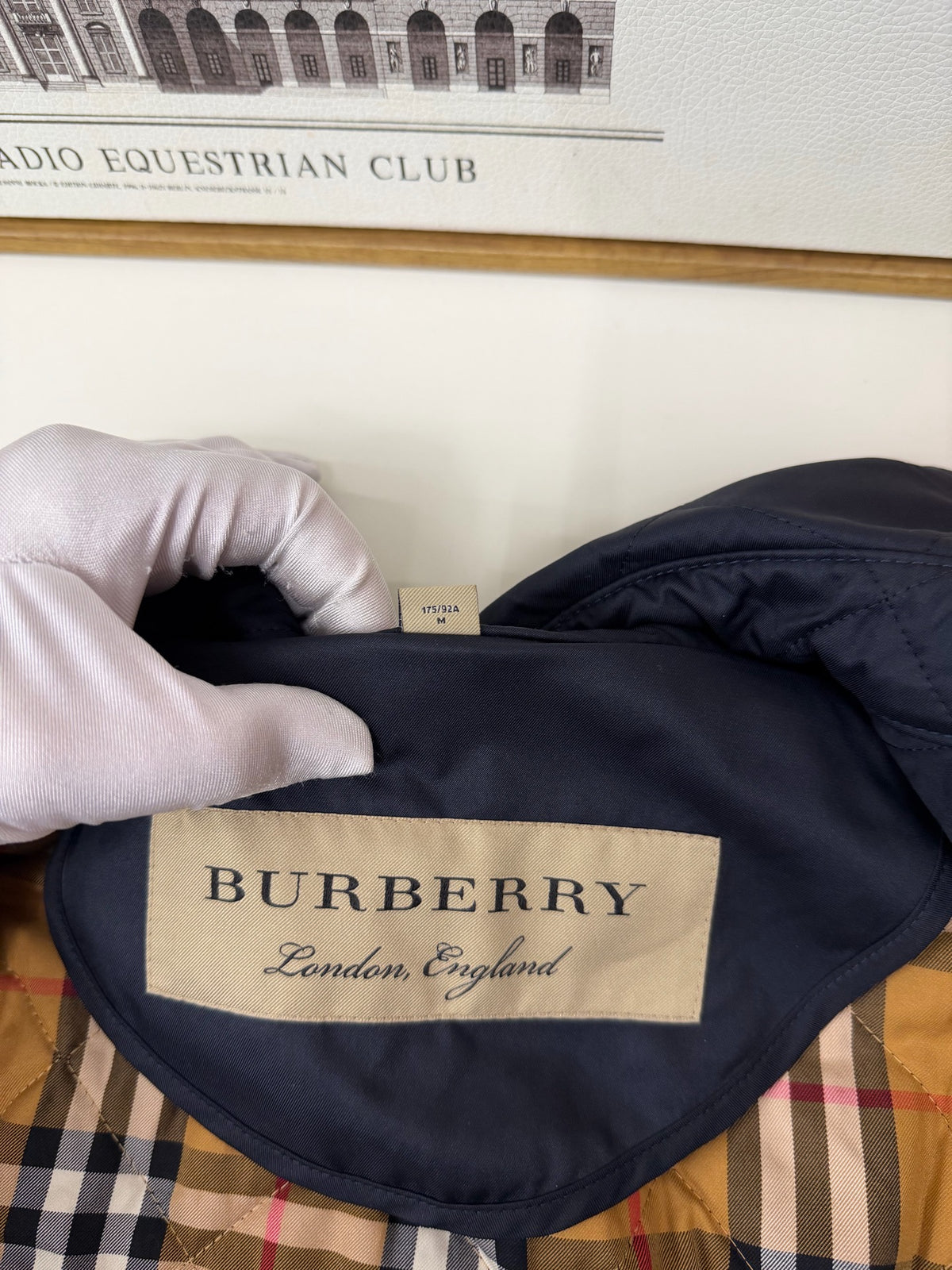 Burberry - Other - Polyester - Navy - (M)