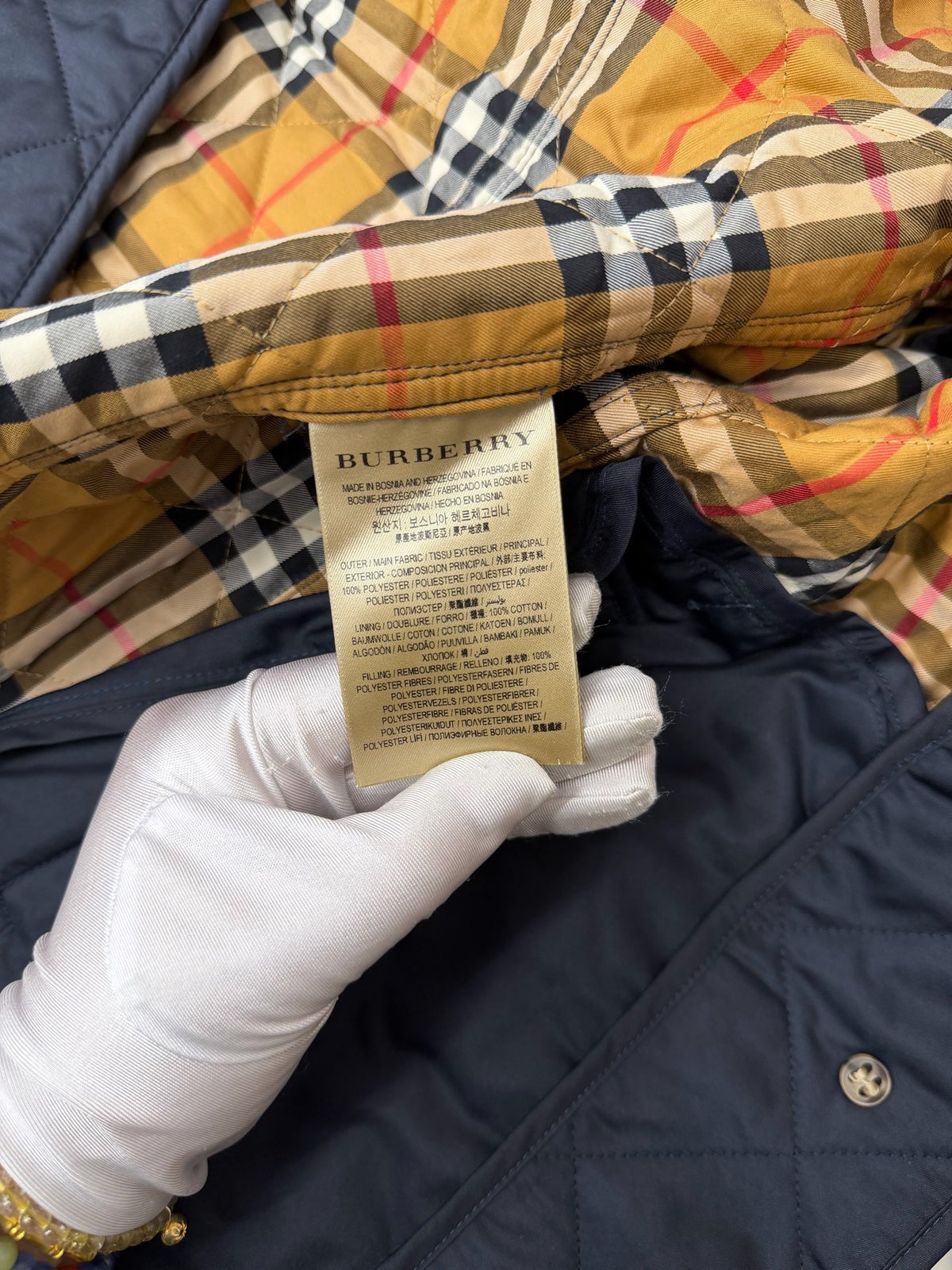 Burberry - Other - Polyester - Navy - (M)