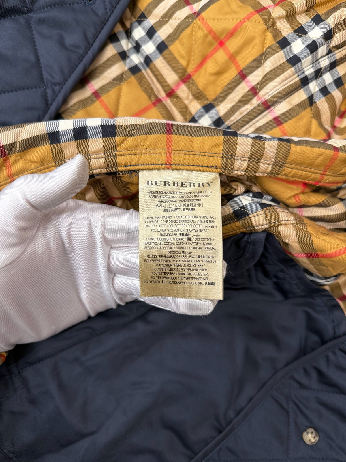 Burberry - Other - Polyester - Navy - (M)