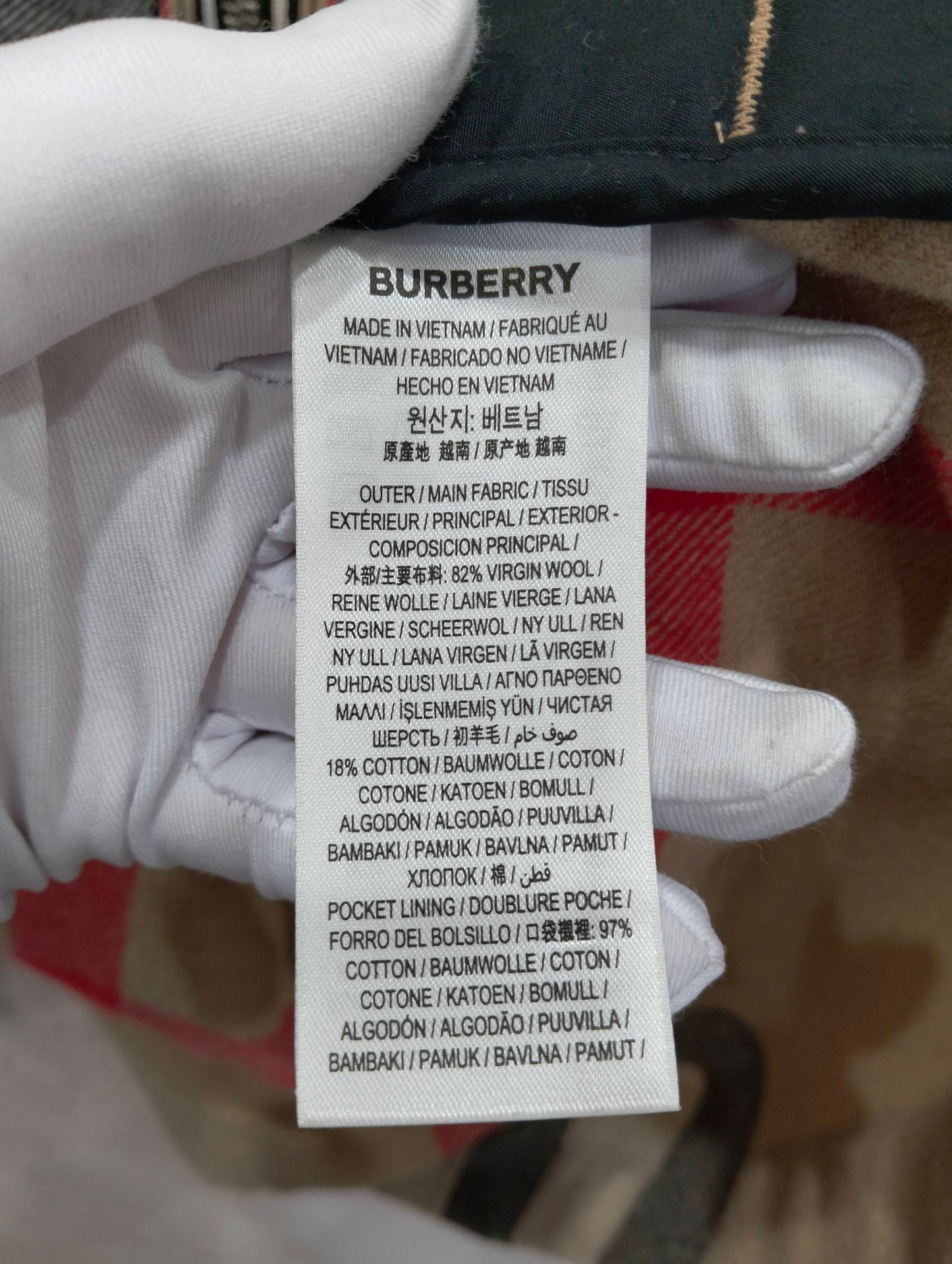 Burberry - Other - Wool - Beige - (L)