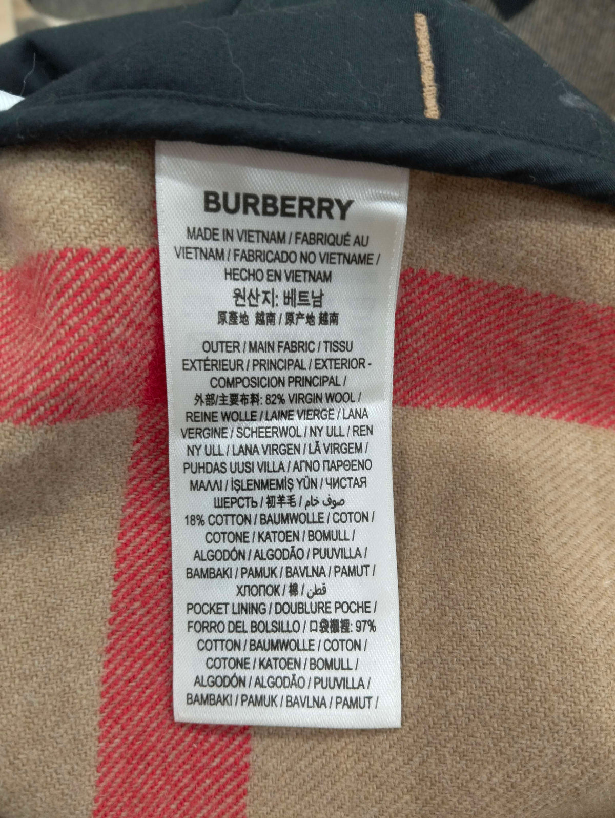 Burberry - Other - Wool - Beige - (M)