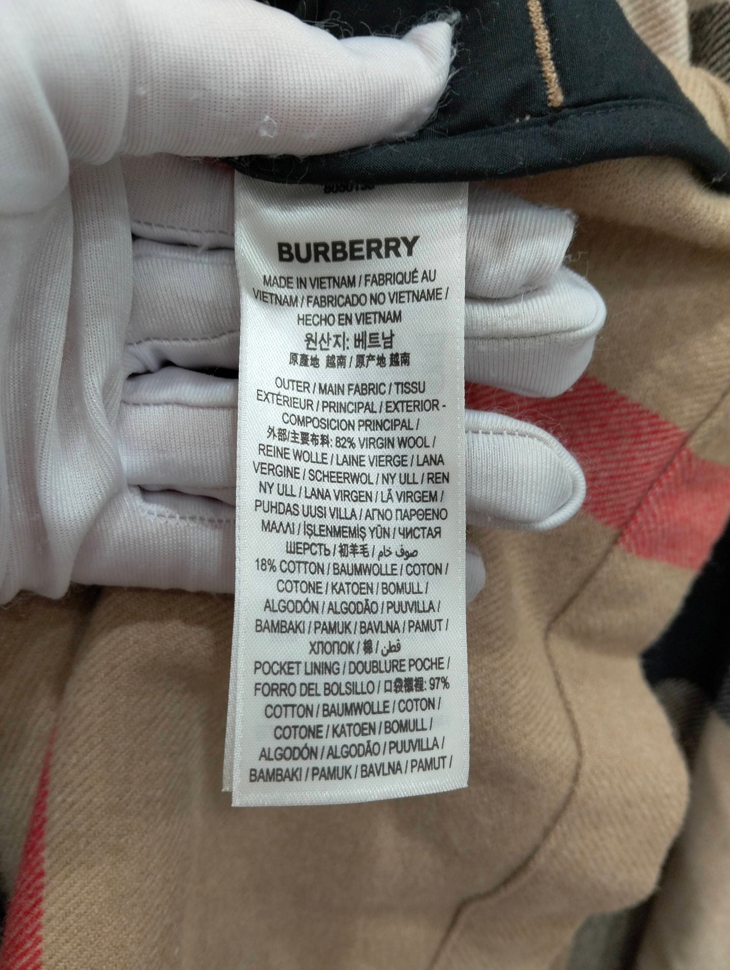 Burberry - Other - Wool - Beige - (XXL)