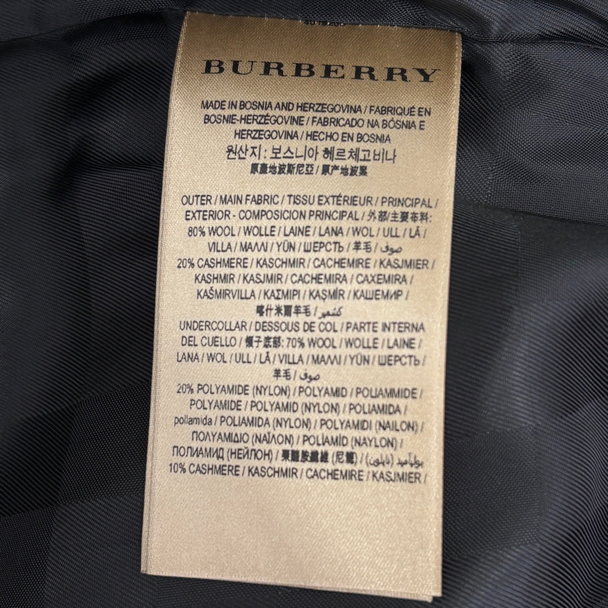 Burberry - Other - Wool - Black - (42)