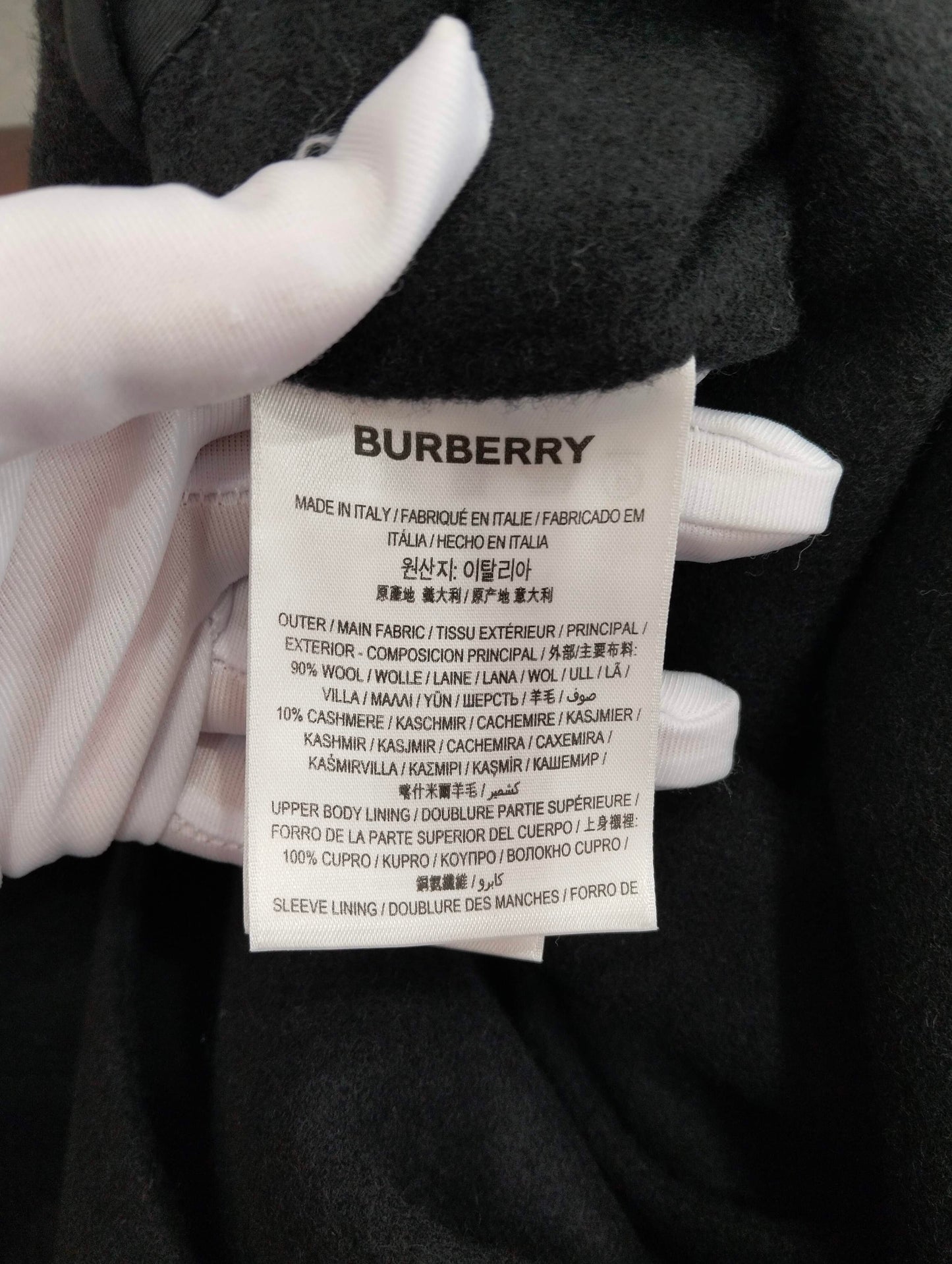 Burberry - Other - Wool - Black - (52)