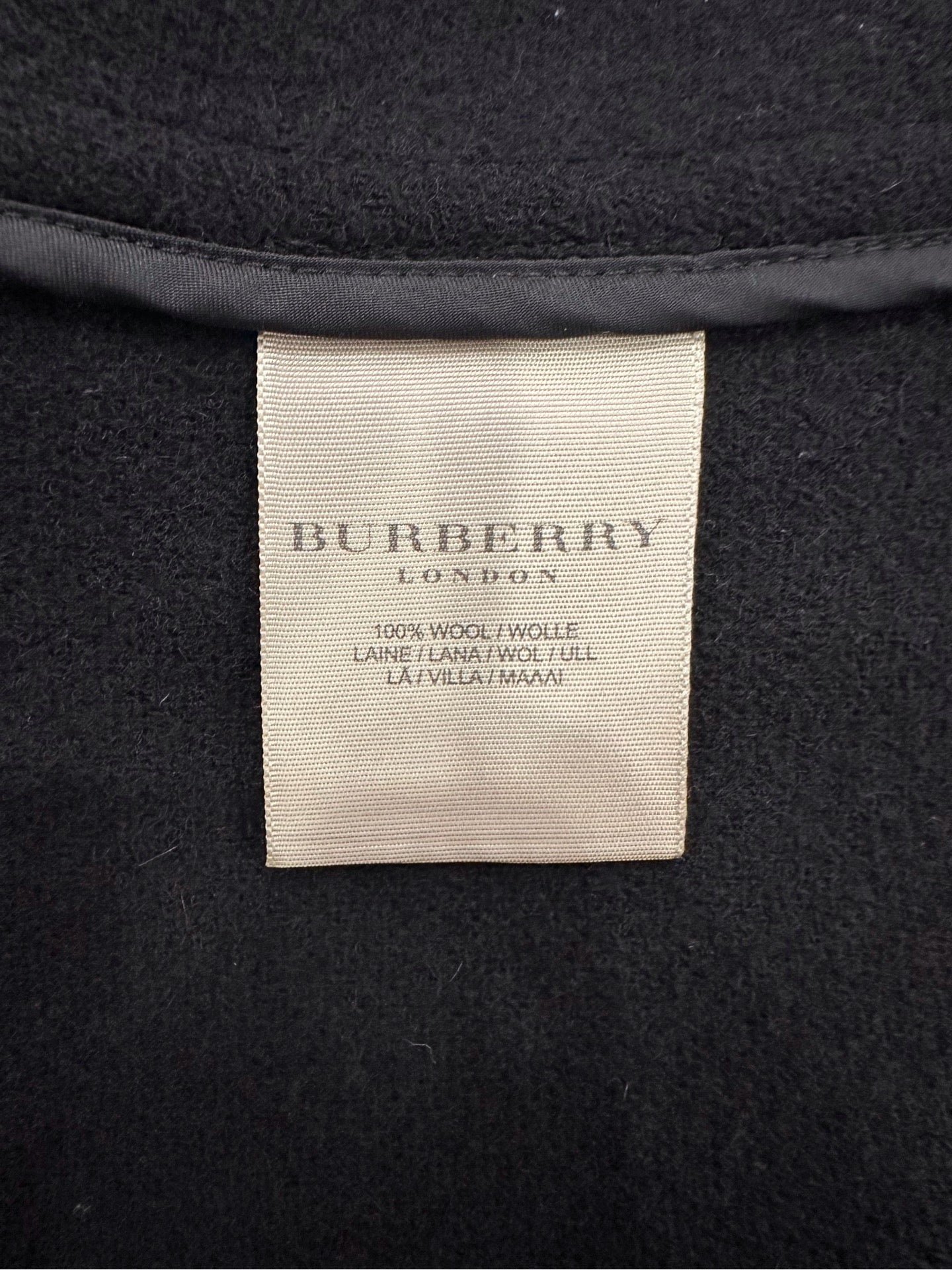 Burberry - Other - Wool - Black - (6)