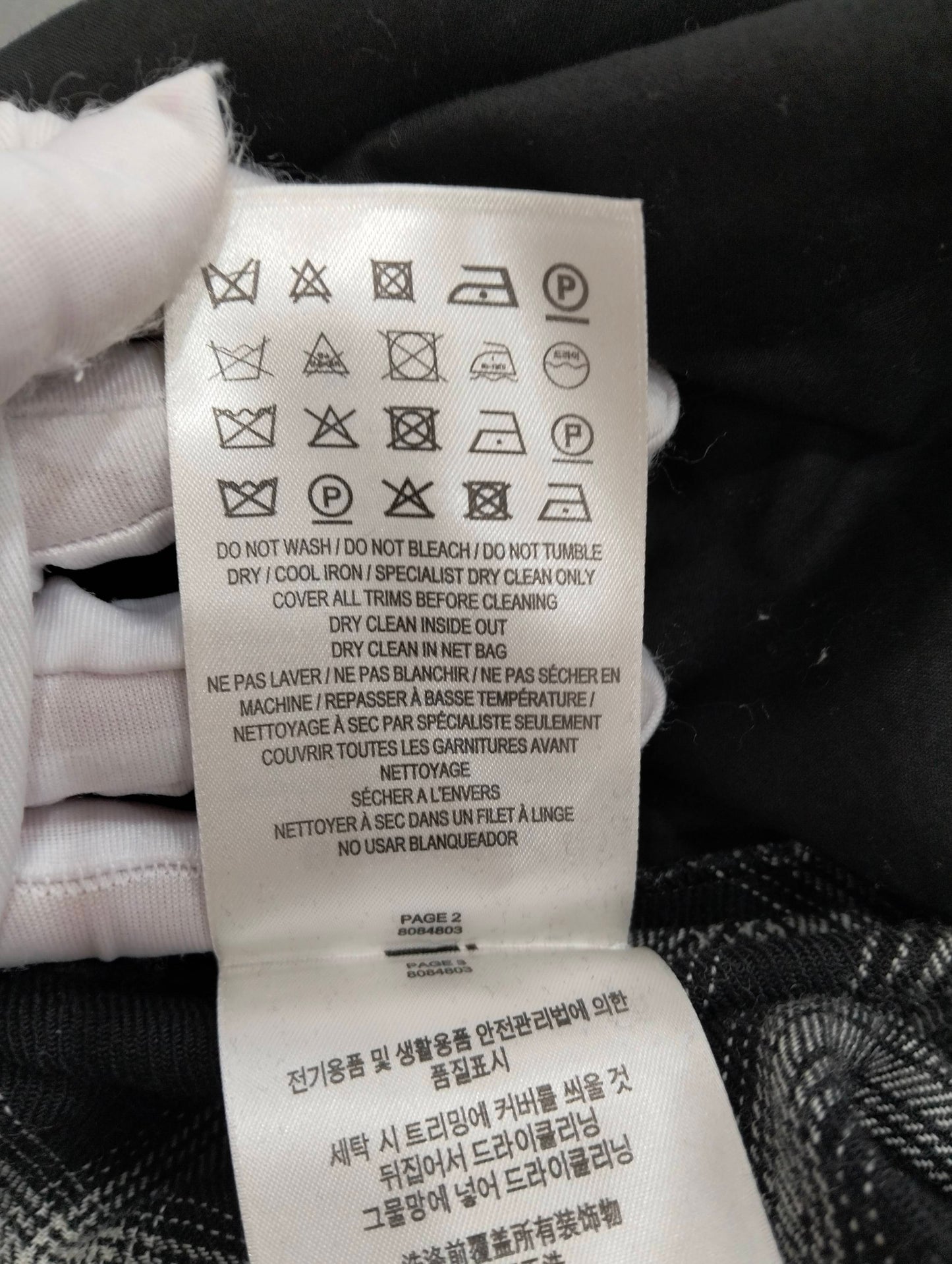 Burberry - Other - Wool - Black - (L)
