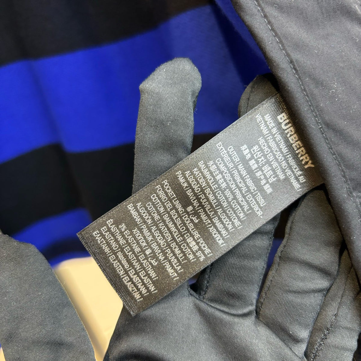Burberry - Other - Wool - Blue - (S)