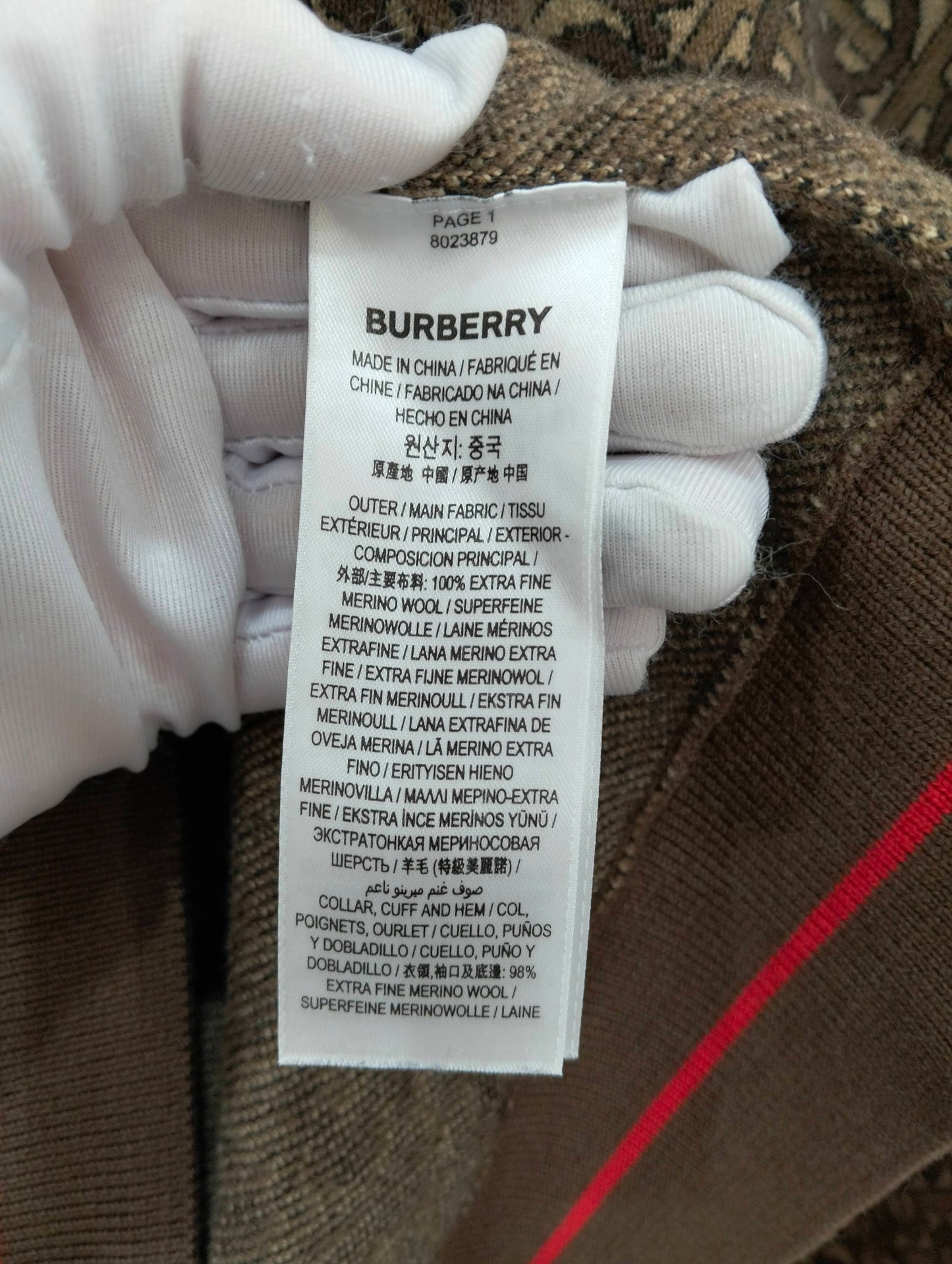 Burberry - Other - Wool - Brown - (XL)