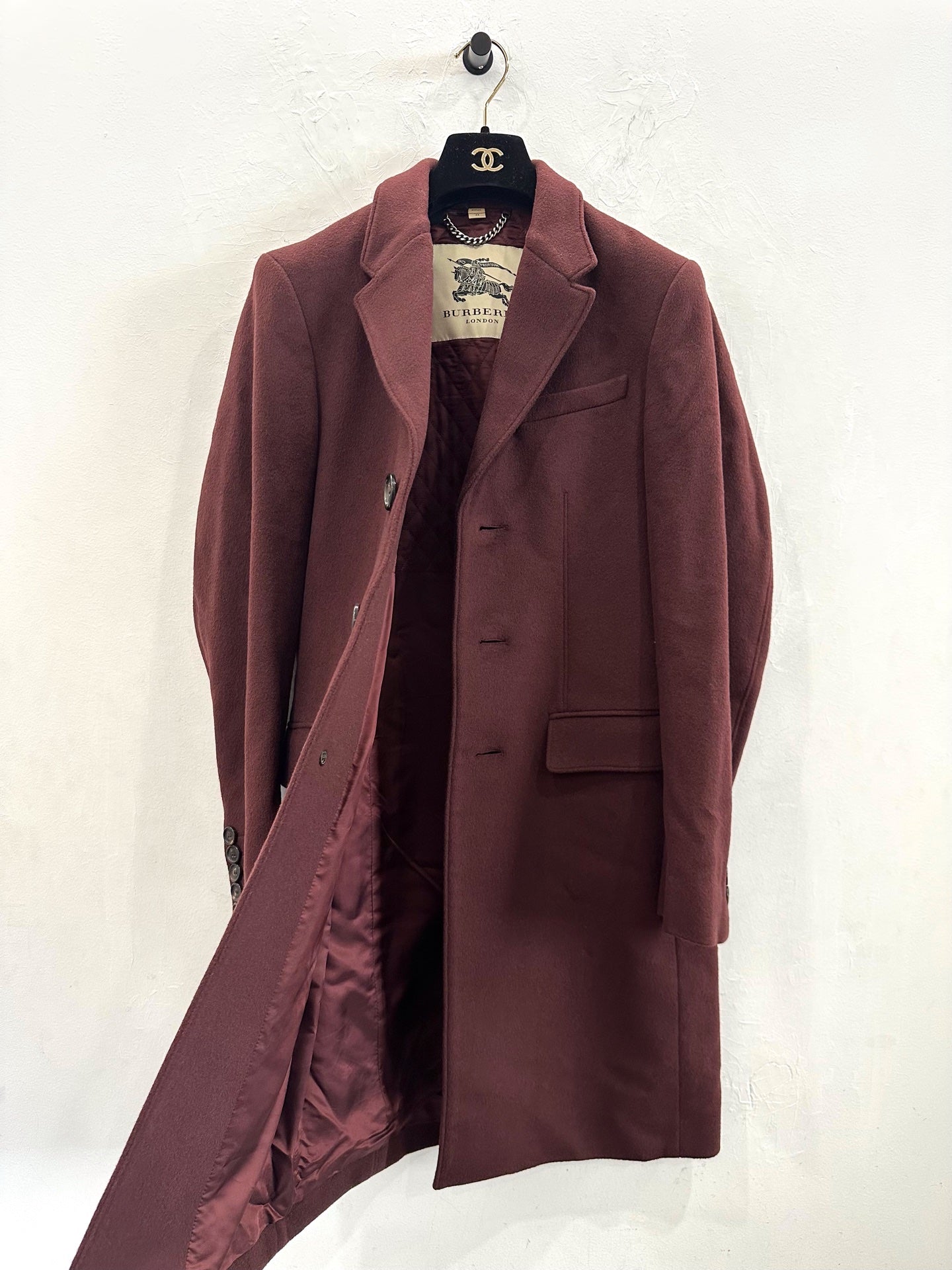 Burberry - Other - Wool - Burgundy - (44)