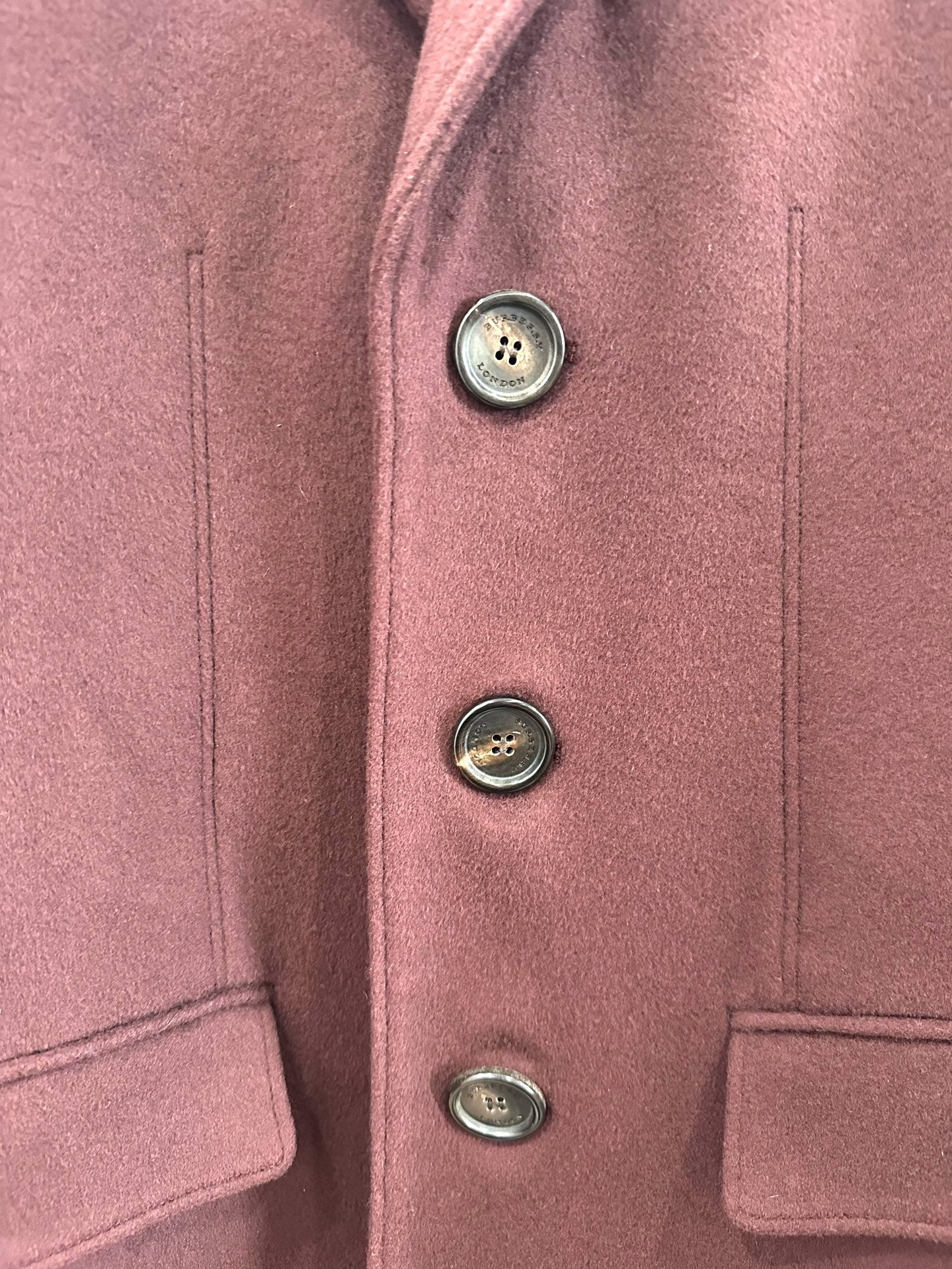 Burberry - Other - Wool - Burgundy - (44)