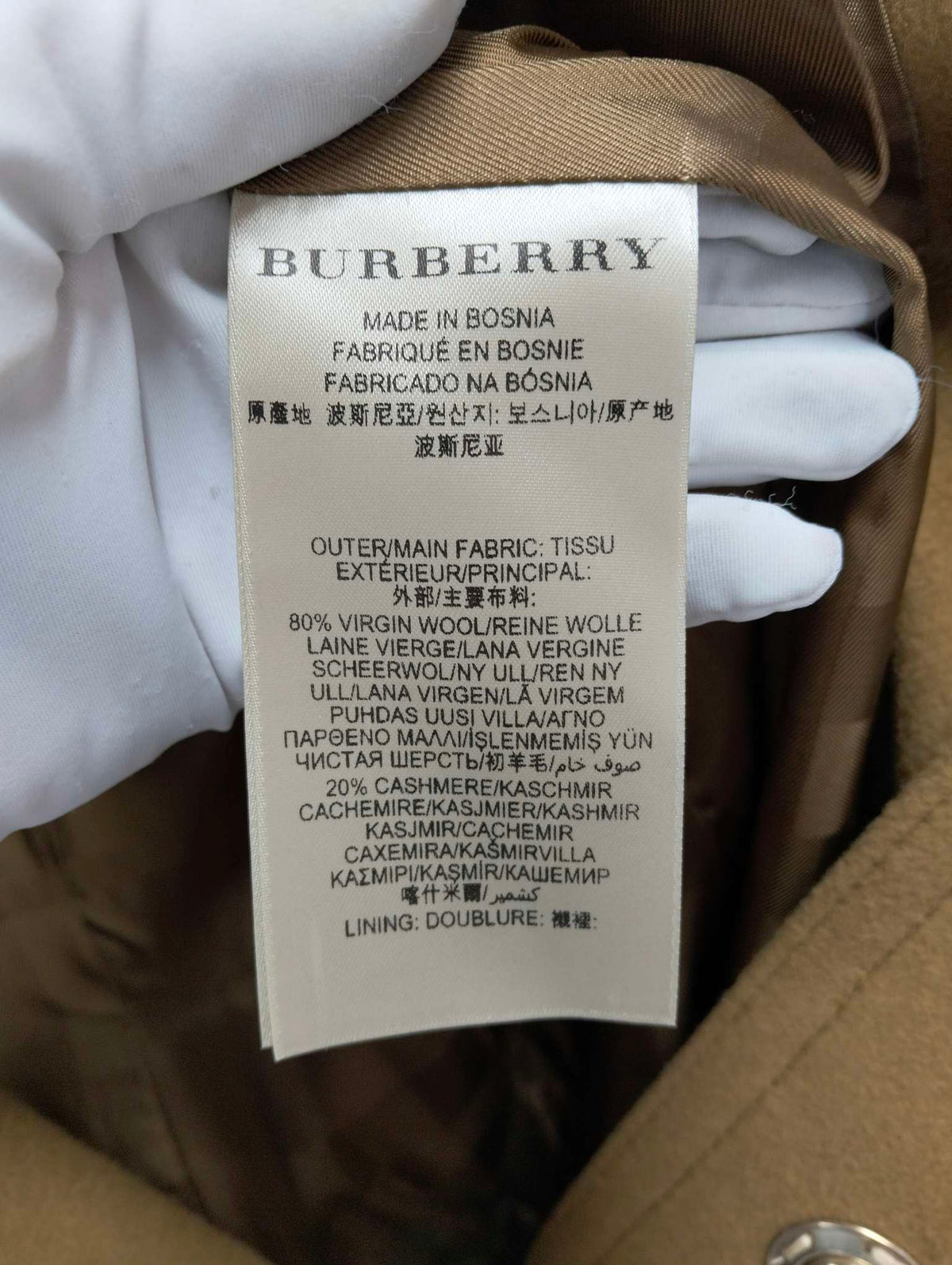 Burberry - Other - Wool - Camel - (10)