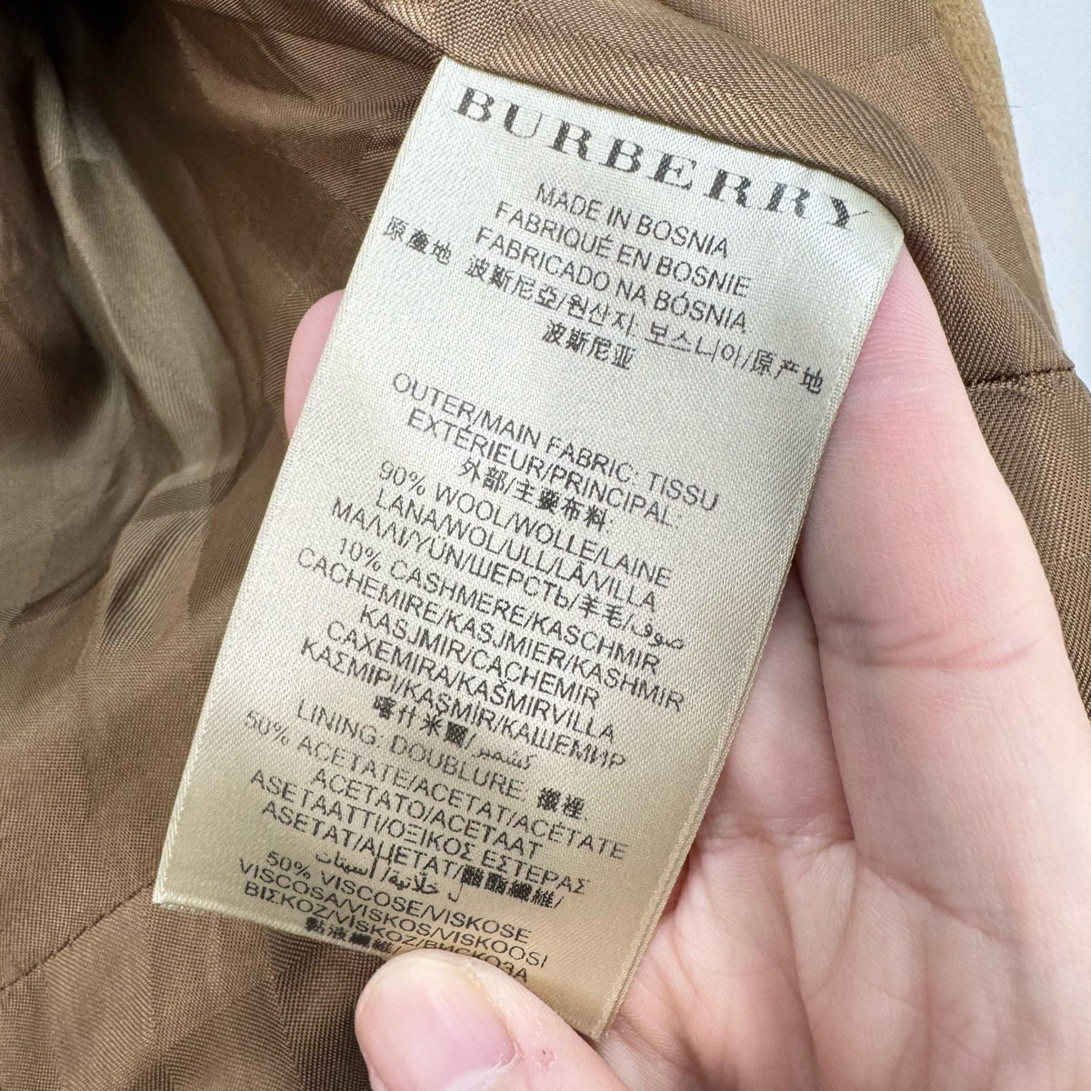 Burberry - Other - Wool - Camel - (6)