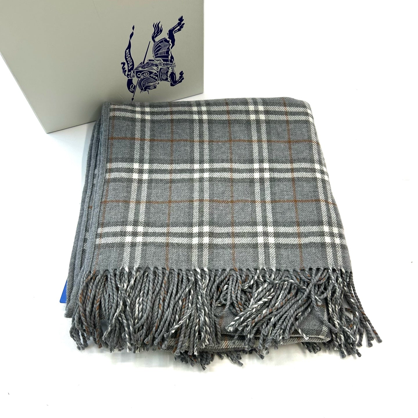 Burberry - Other - Wool - Grey - (Taille Unique)