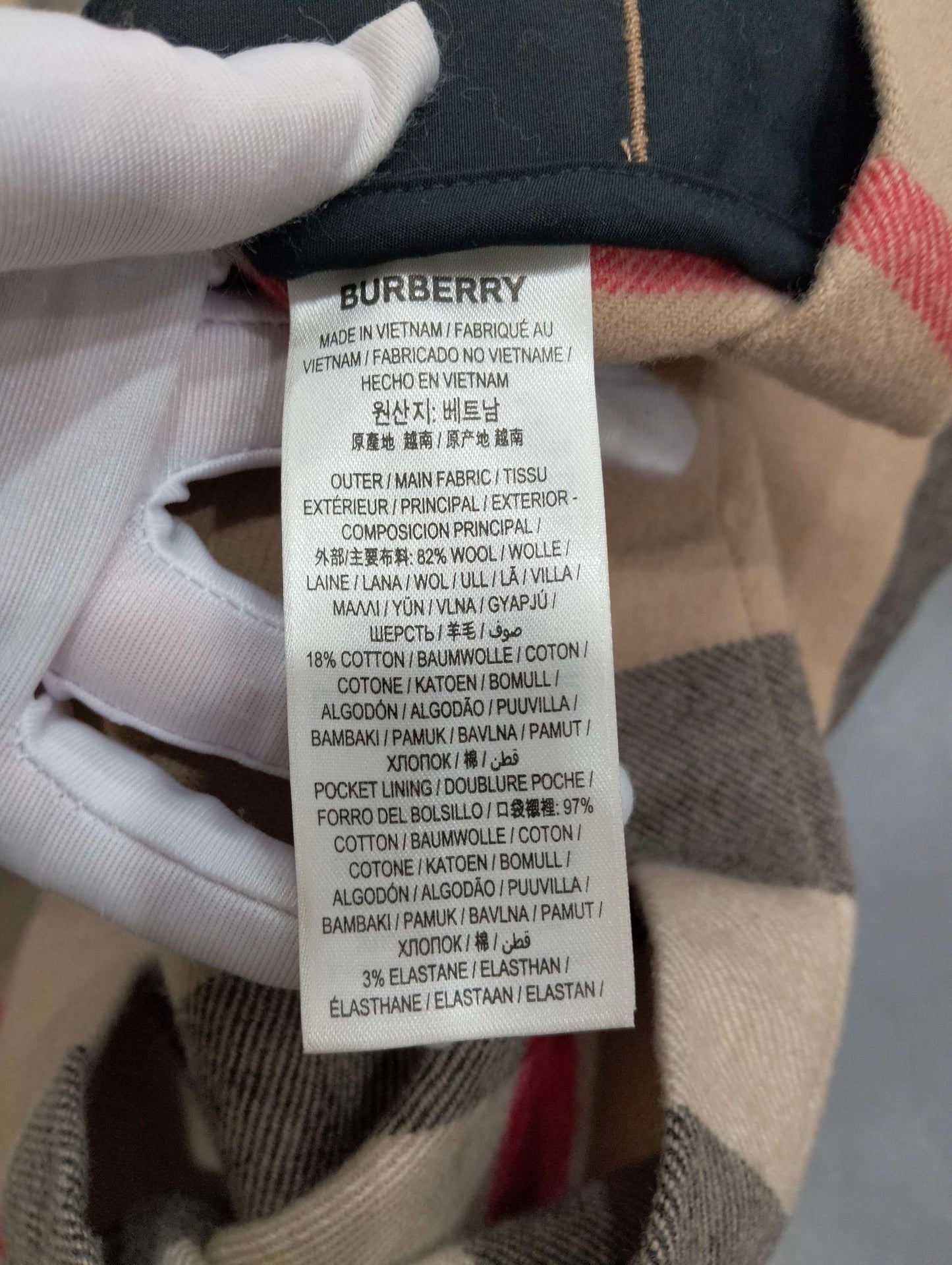 Burberry - Other - Wool - Multicolour - (XS)
