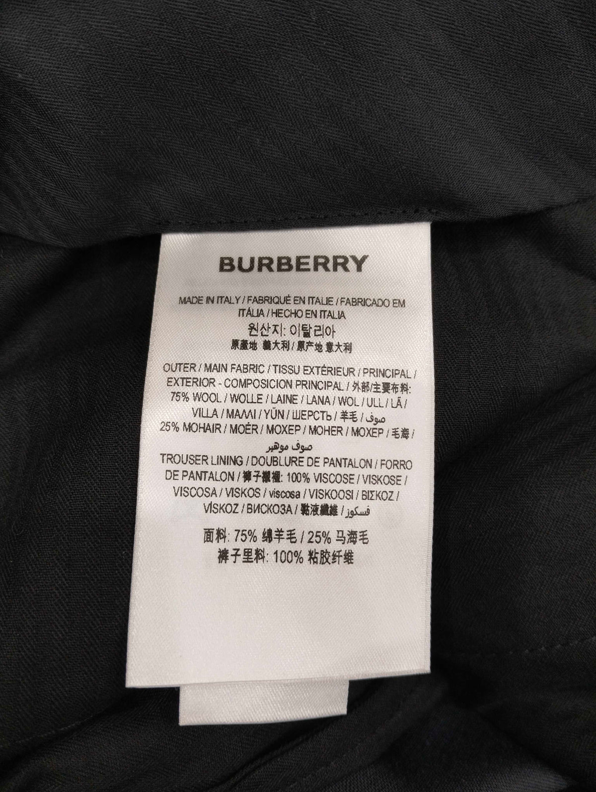 Burberry - Other - Wool - Navy - (52)