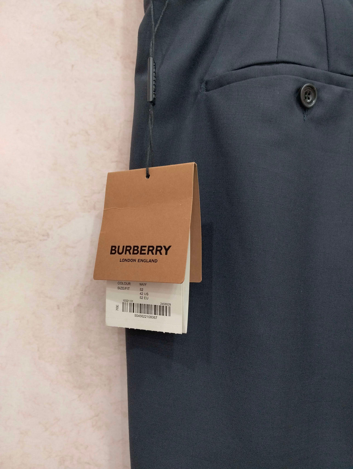 Burberry - Other - Wool - Navy - (52)