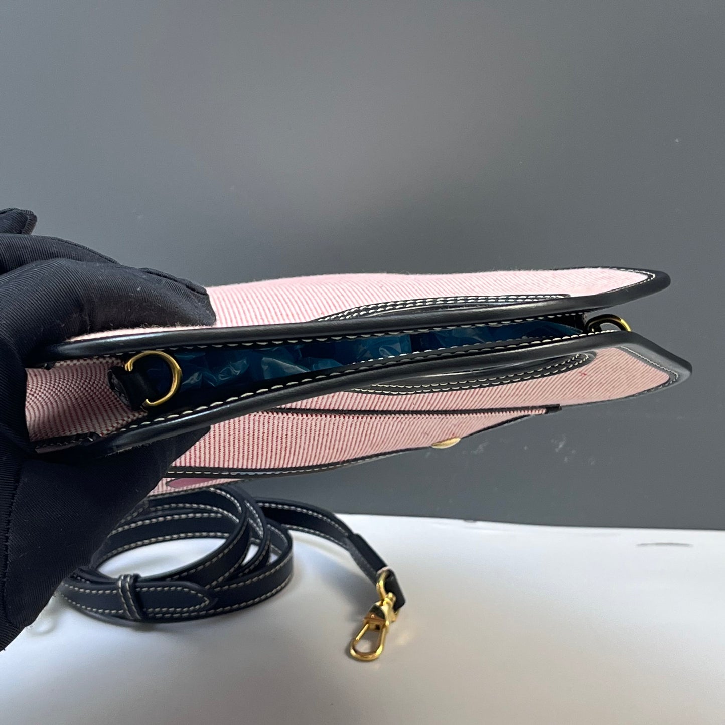 Burberry - Pocket Bag - Cloth - Pink - (Mini)
