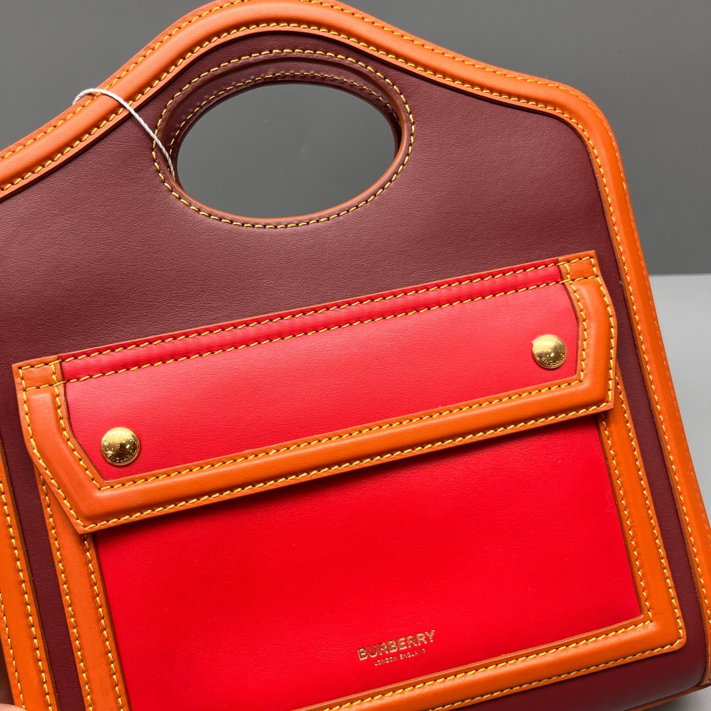 Burberry - Pocket Bag - Leather - Multicolour - (medium)