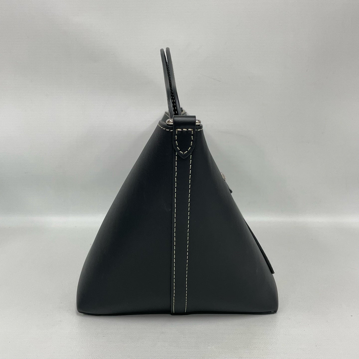 Burberry - Pocket bag - Smooth leather - Black with Silver-Tone Hardware - (Medium)