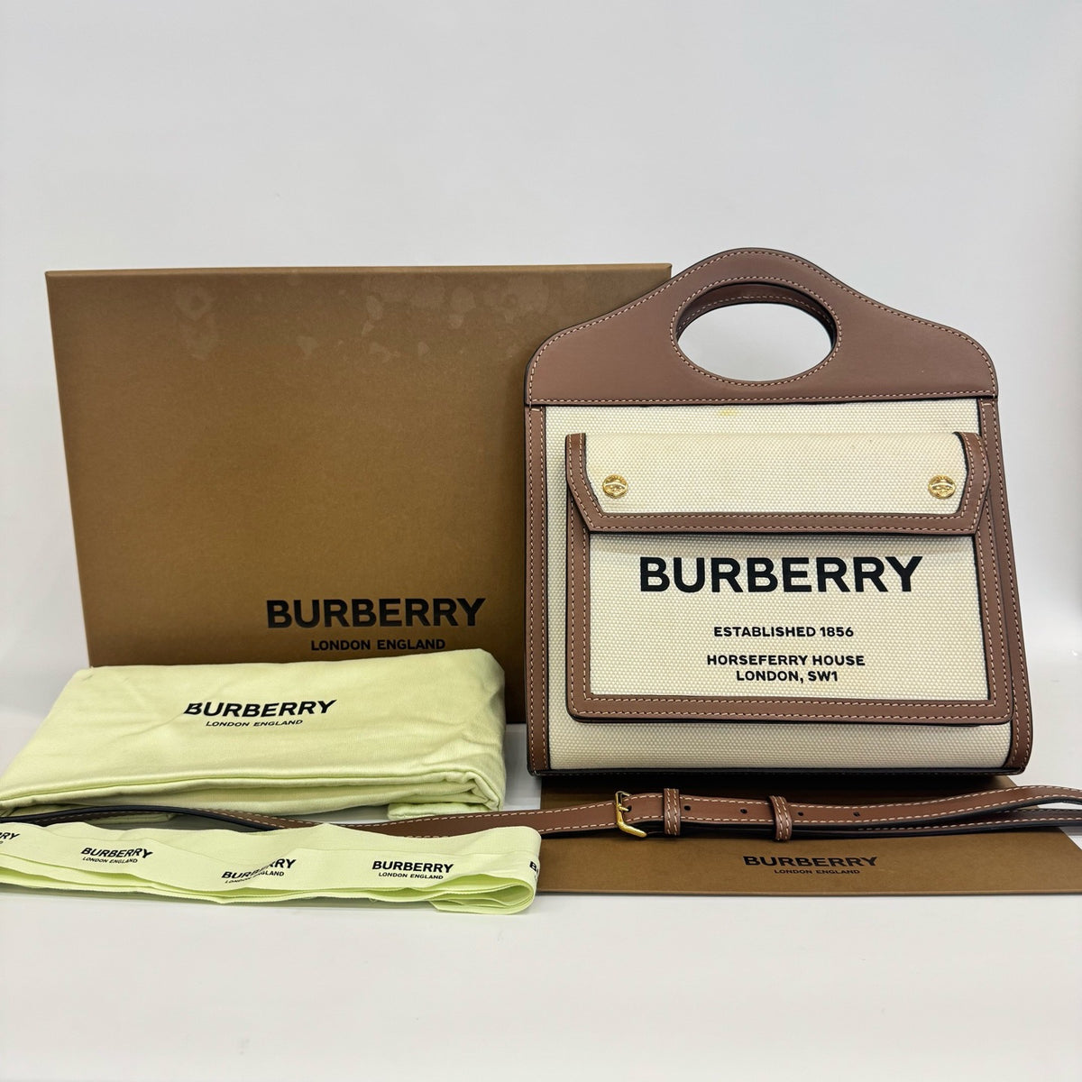 Burberry - Pocket - Cloth - Beige - (small)