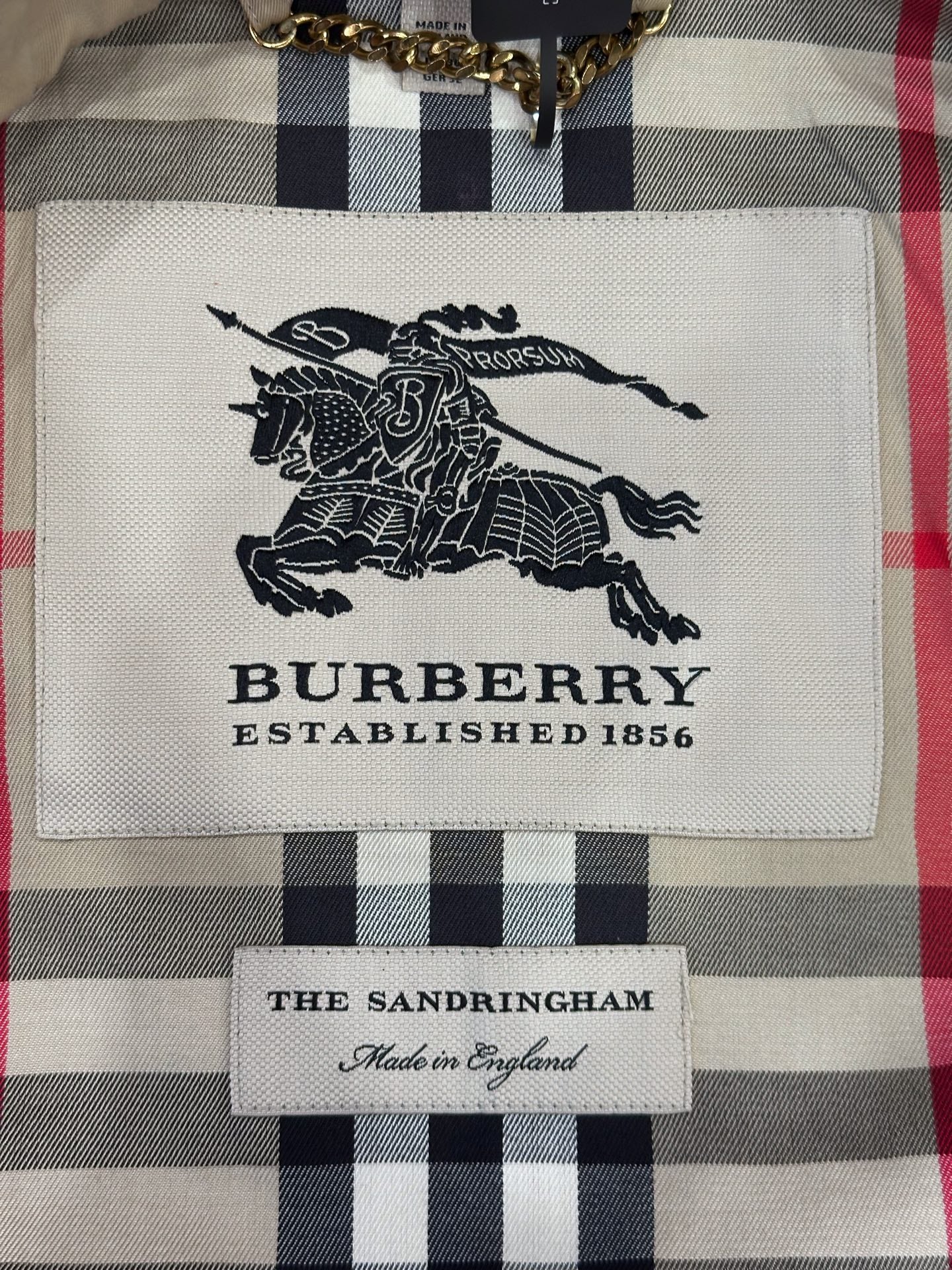 Burberry - Sandringham - Cotton - Beige - (4)