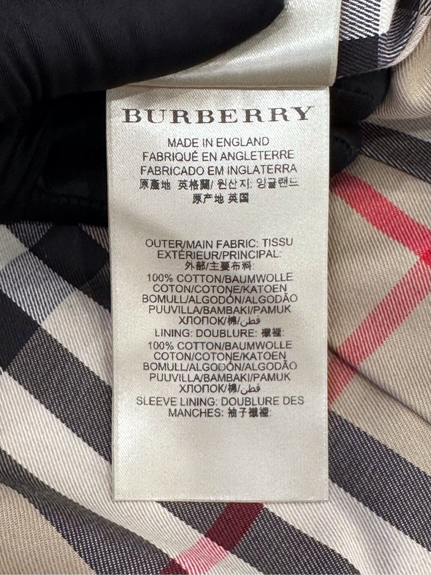 Burberry - Sandringham - Cotton - Beige - (4)