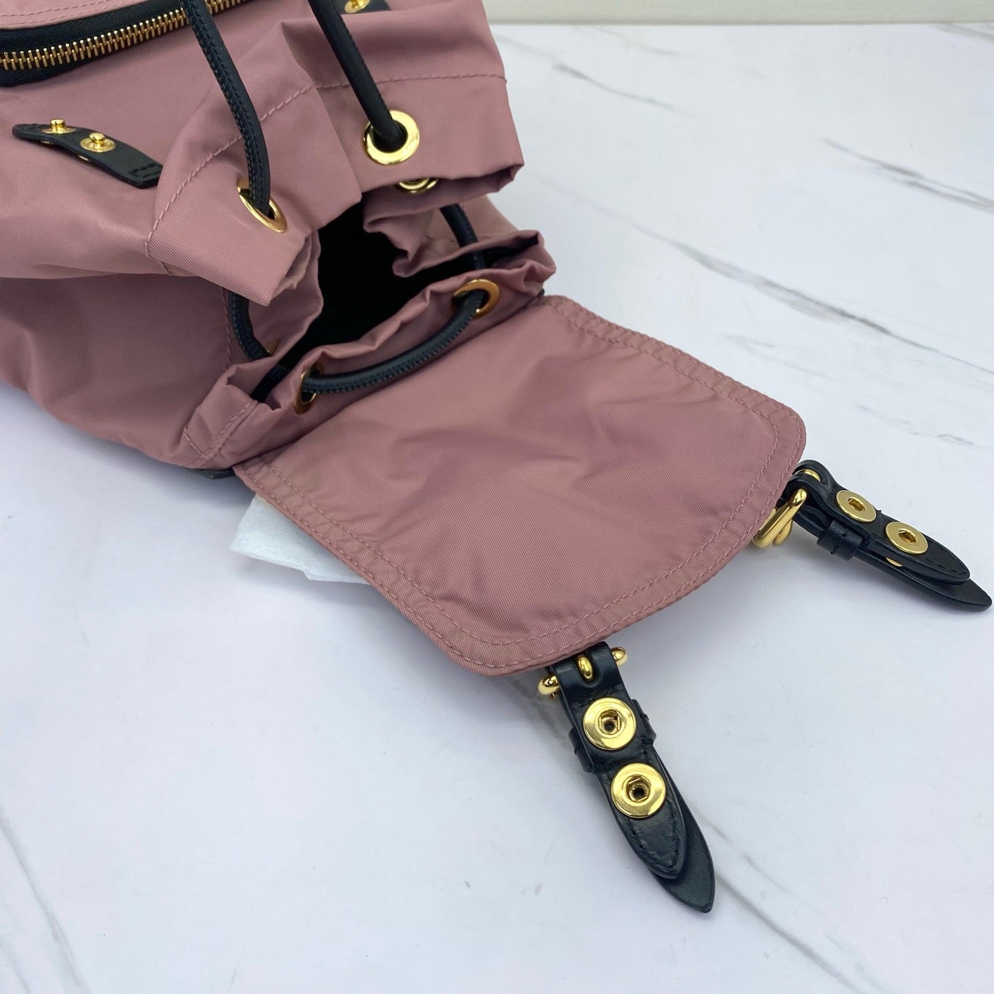 Burberry - Small Nylon Backpack - Nylon - Pink - (small)