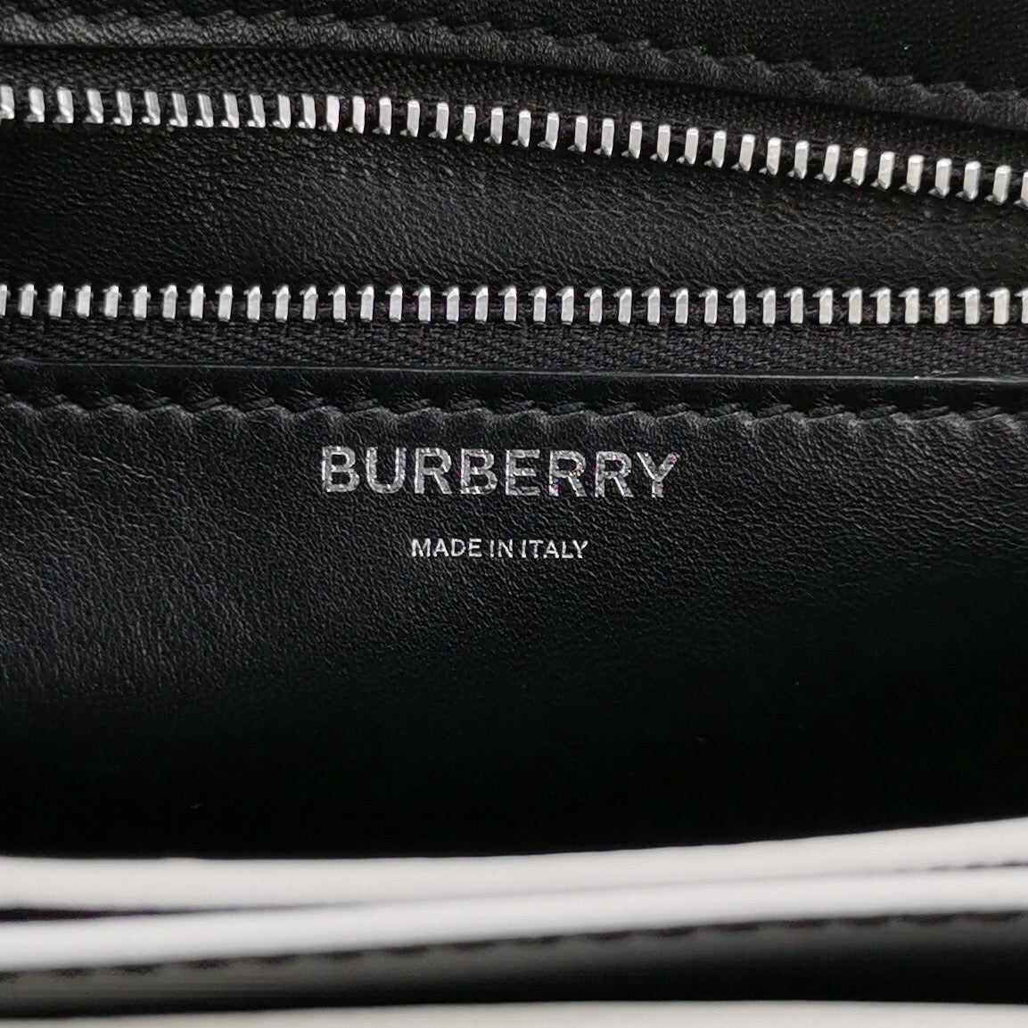 Burberry - TB Monogram Flap Bag - Leather - Multicolour - (small)