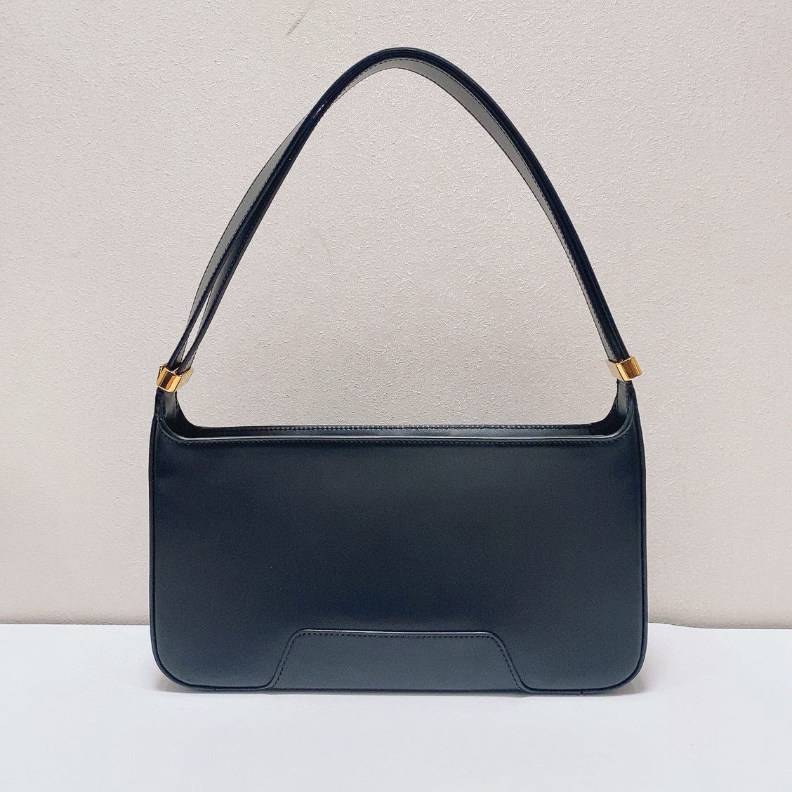 Burberry - TB Shoulder Bag - Leather - Black