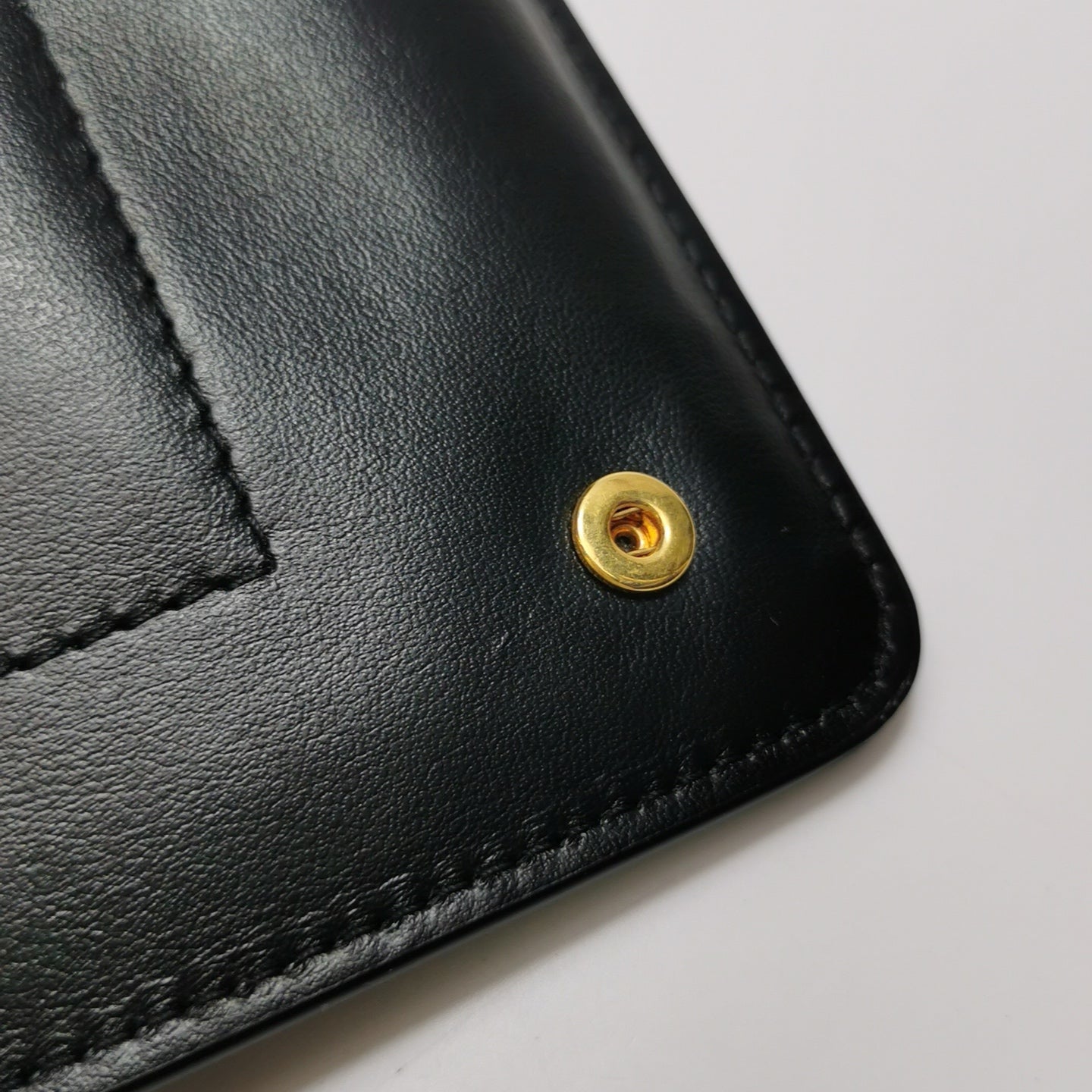 Burberry - TB Wallet on Chain - Grained calf leather - Black - (mini)