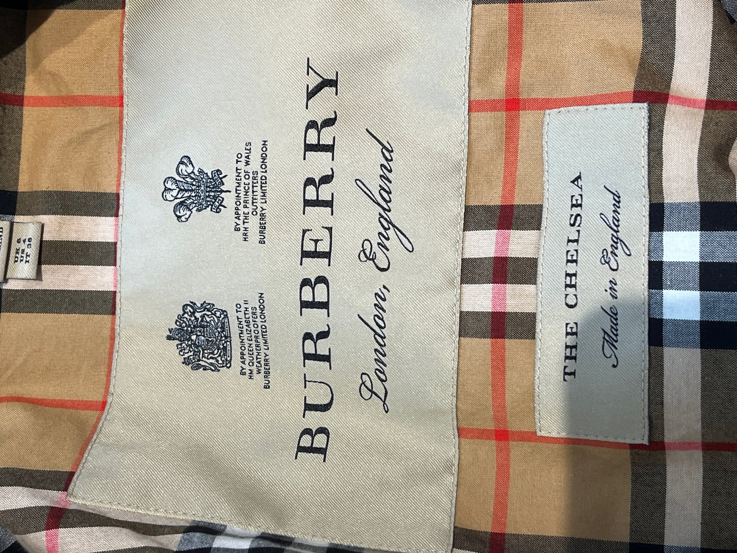 Burberry - The Chelsea - Cotton - Beige - (38)