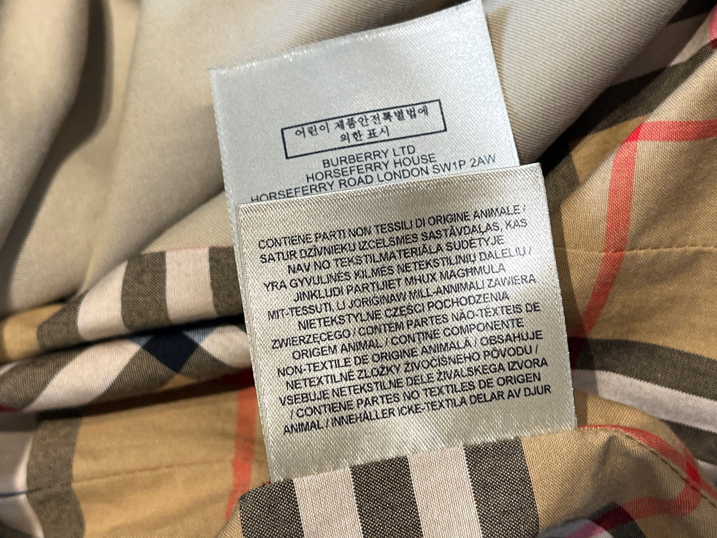 Burberry - The Chelsea - Cotton - Beige - (38)