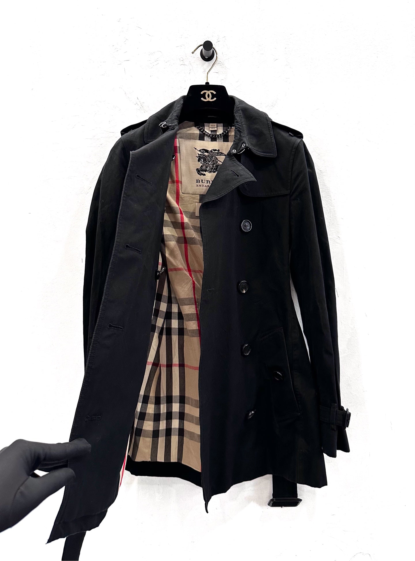 Burberry - The Kensington - Cotton - Black - (4)