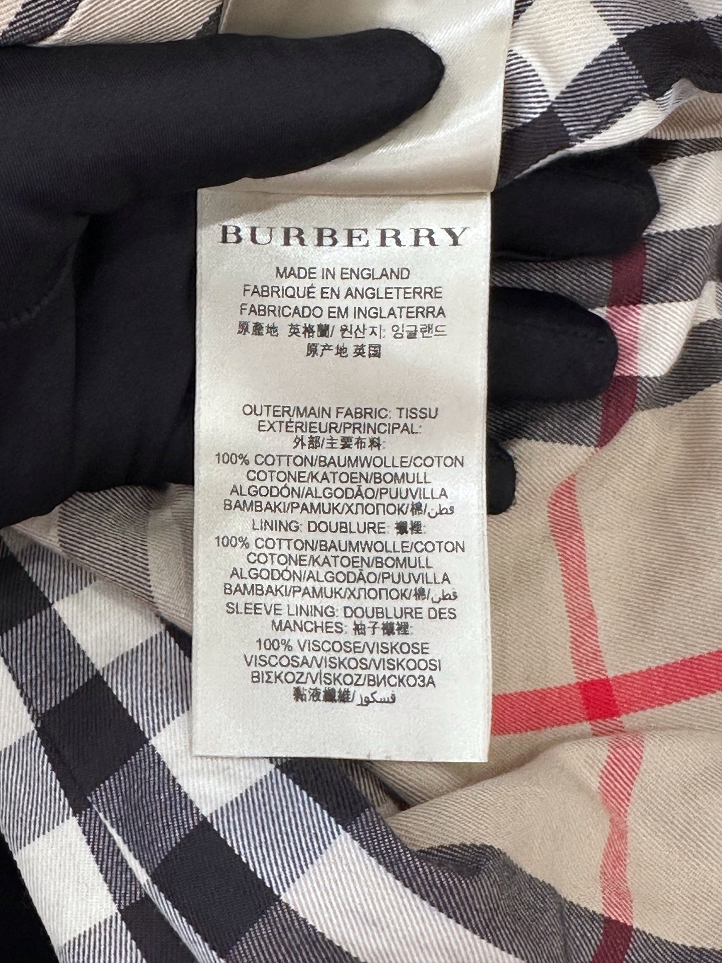 Burberry - The Kensington - Cotton - Black - (4)