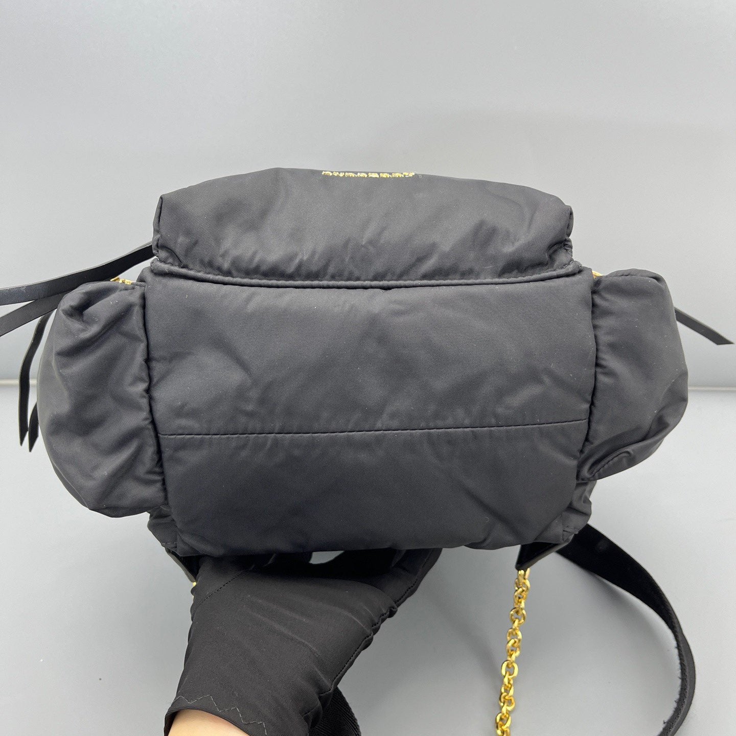 Burberry - The Rucksack - Nylon and leather - Black - (medium)