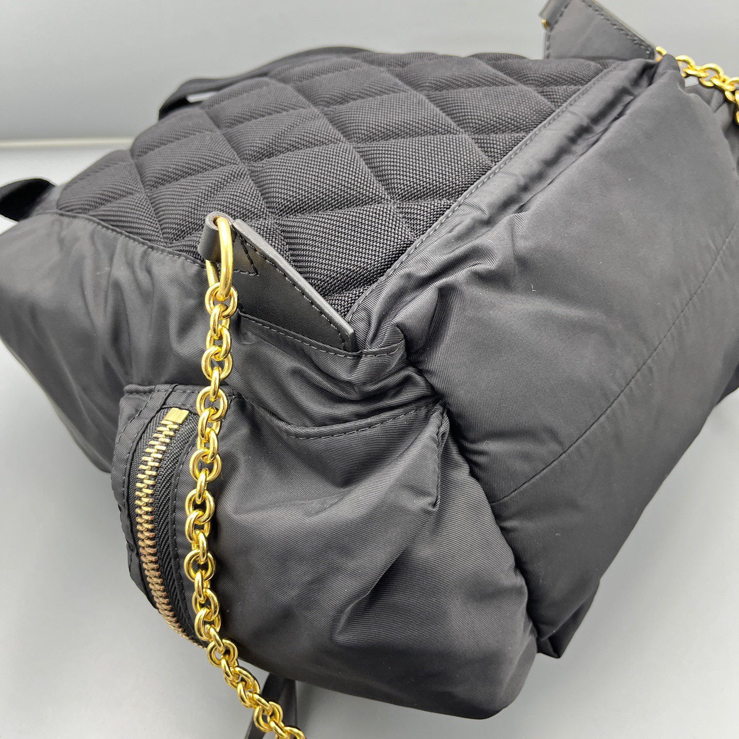 Burberry - The Rucksack - Nylon and leather - Black - (medium)