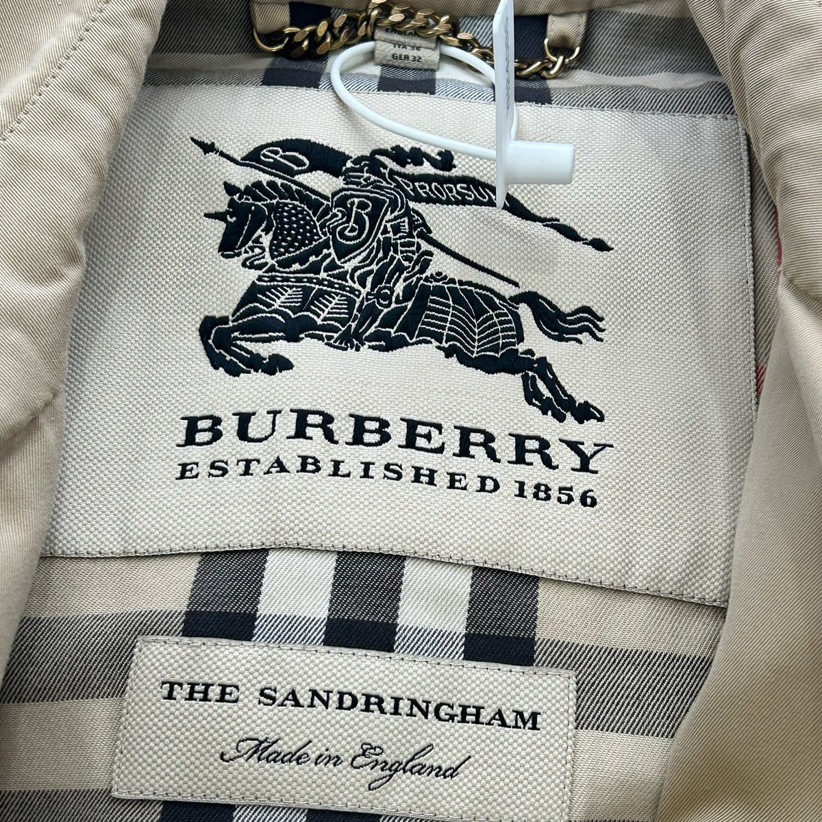 Burberry - The Sandringham - Cotton - Beige - (32)