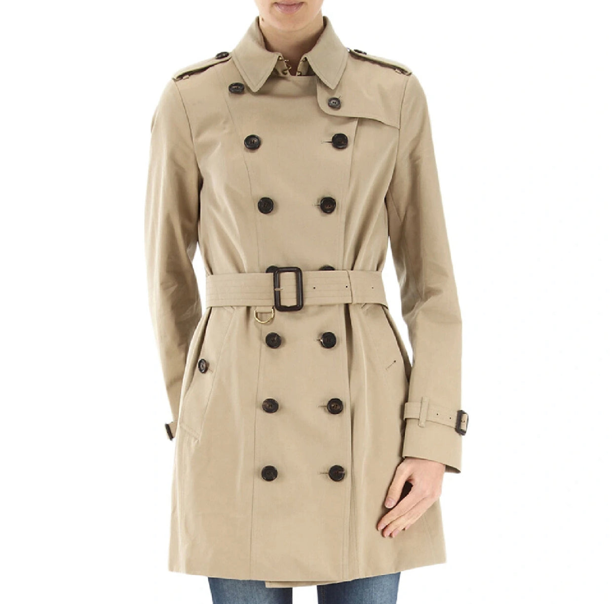 Burberry - The Sandringham - Cotton - Beige - (46)