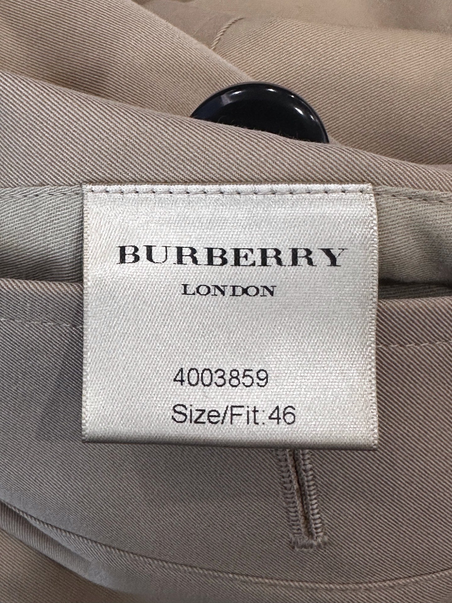 Burberry - The Sandringham - Cotton - Beige - (46)