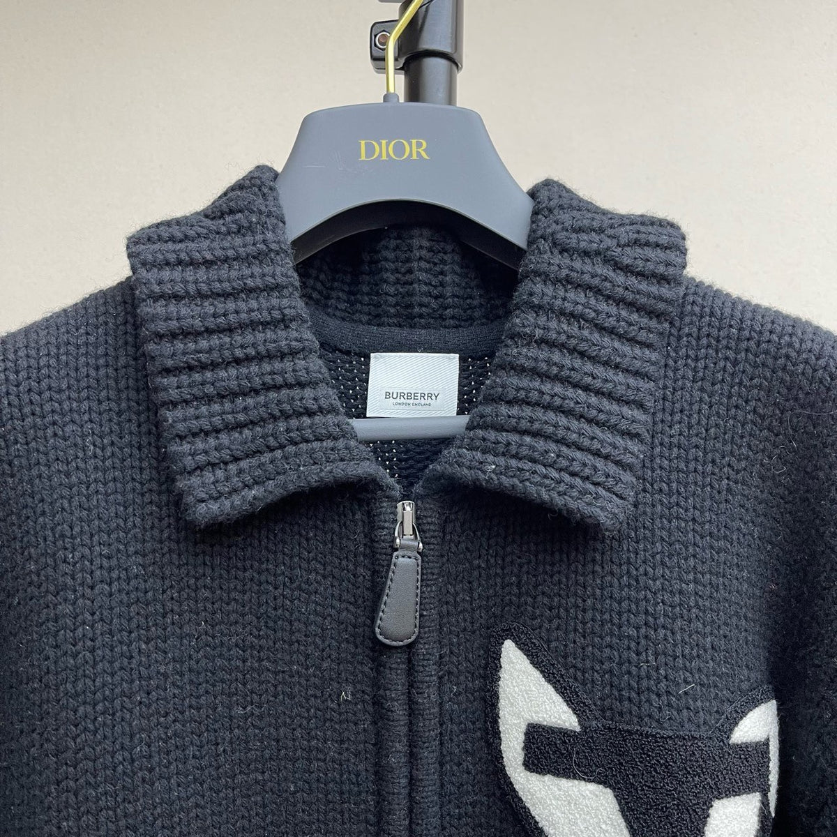 Burberry - Year of the Rabbit Limited Edition - Wool - Black - (XL)