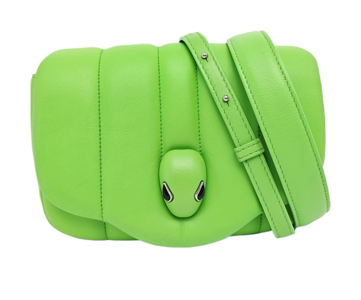 Bvlgari - Ambush Serpenti Head Shoulder Bag - Leather - Green - (mini)