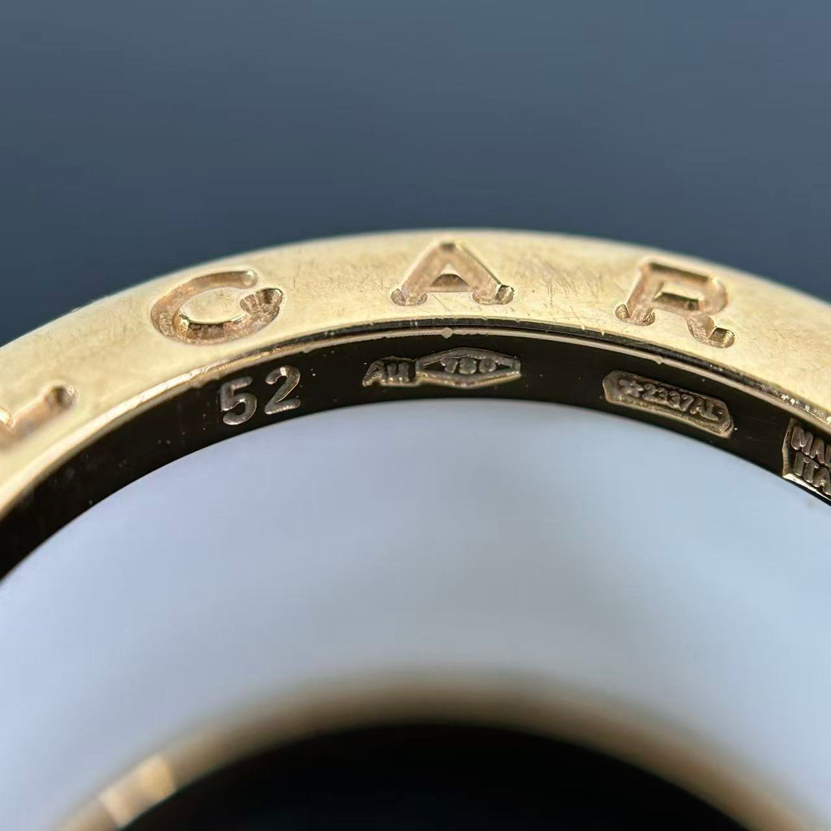 Bvlgari - B.Zero 1 - Yellow gold - White - (52)