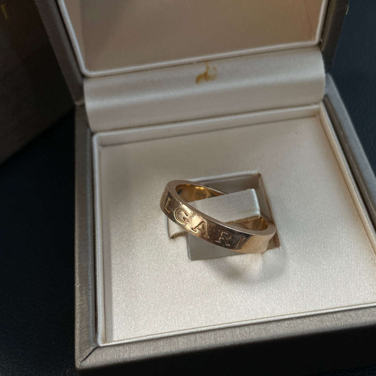 Bvlgari - B.zero1 - 18K rose gold with a single diamond - Pink - (59)