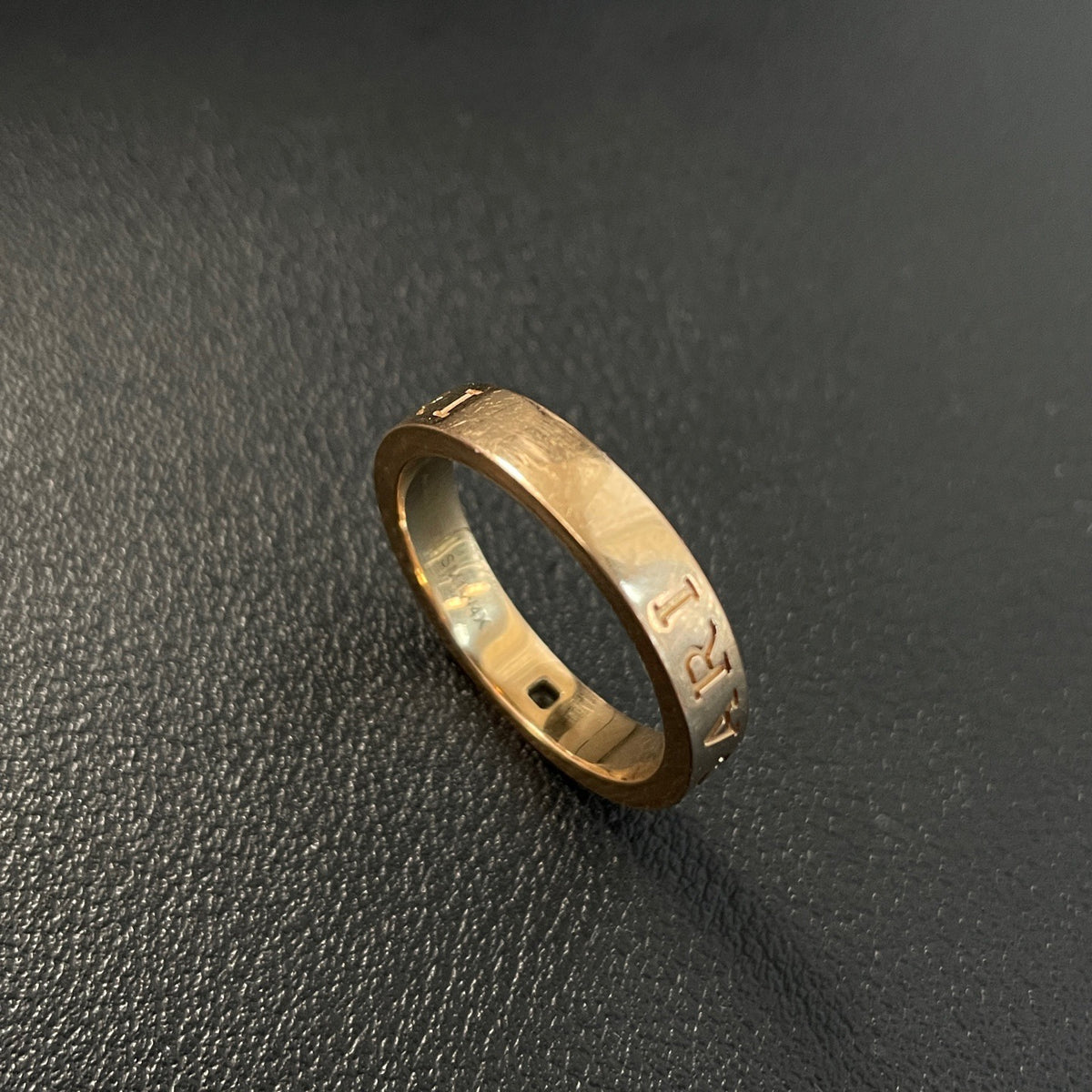 Bvlgari - B.zero1 - 18K rose gold with a single diamond - Pink - (59)