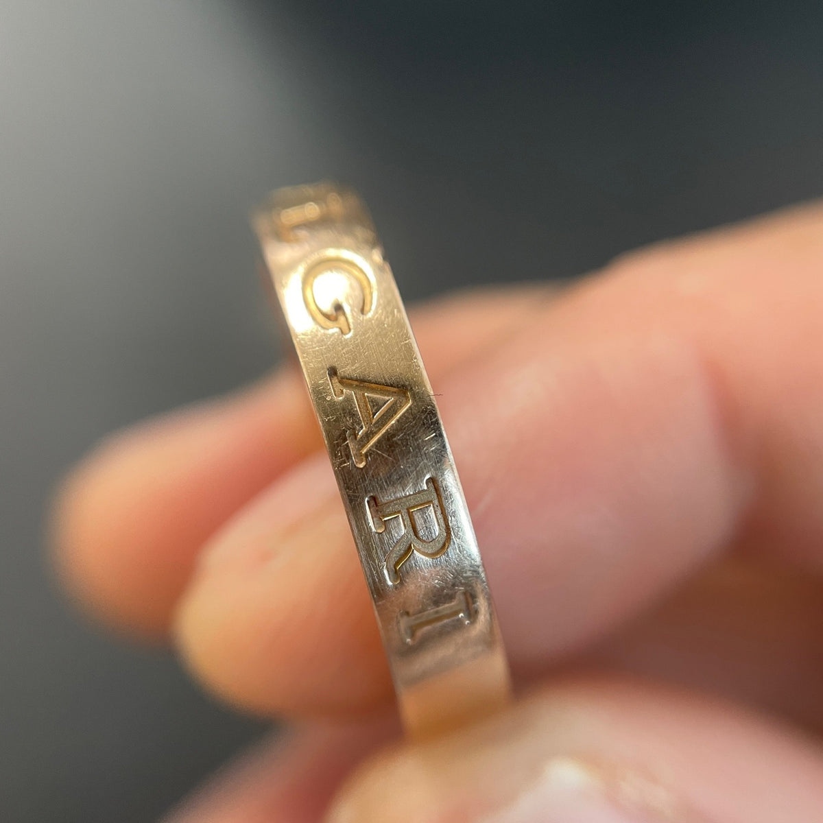 Bvlgari - B.zero1 - 18K rose gold with a single diamond - Pink - (59)
