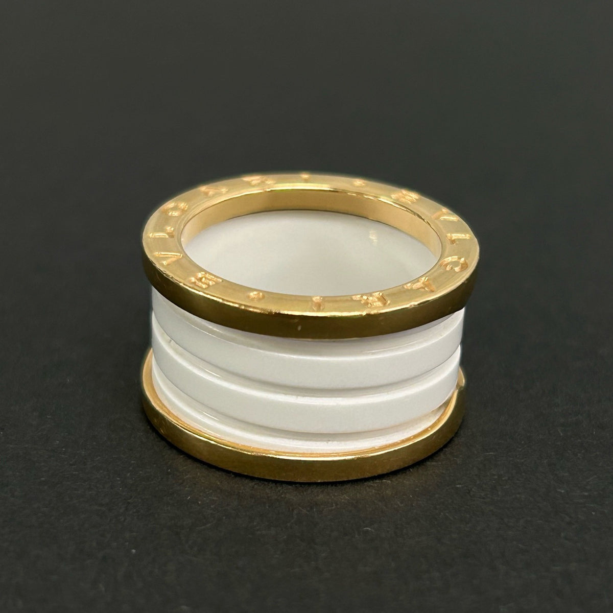 Bvlgari - B.zero1 4-Band - 18K rose gold and white ceramic - Multicolour - (52)